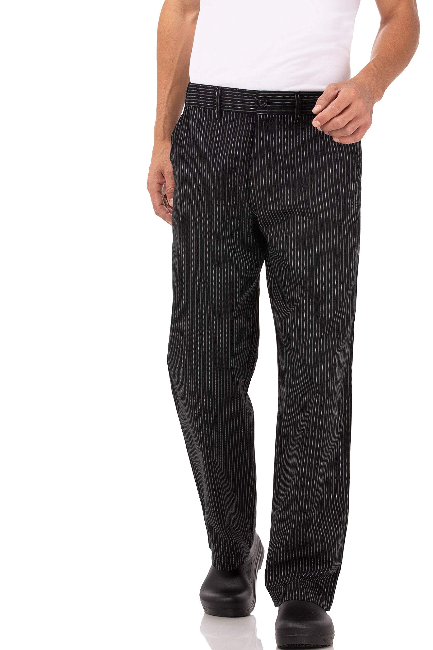 Chef Works Men's Professional Series Chef Pants - Durable & Comfortable Kitchen Work Pants for Cooking, Baking & Restaurant Staff | Perfect for Chefs, Culinary Students & Food Service Professionals