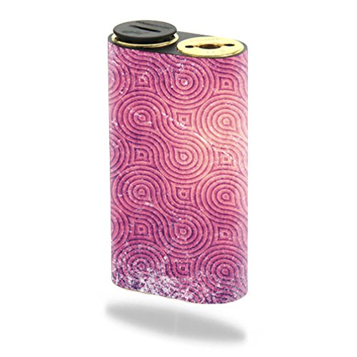 MightySkins Vinyl Decal Wrap Cover for Wismec Noisy Cricket - Purple Swirls | Protective & Durable Skin | Easy to Apply & Remove | Made in USA | Perfect for Vape Mod Protection & Customization