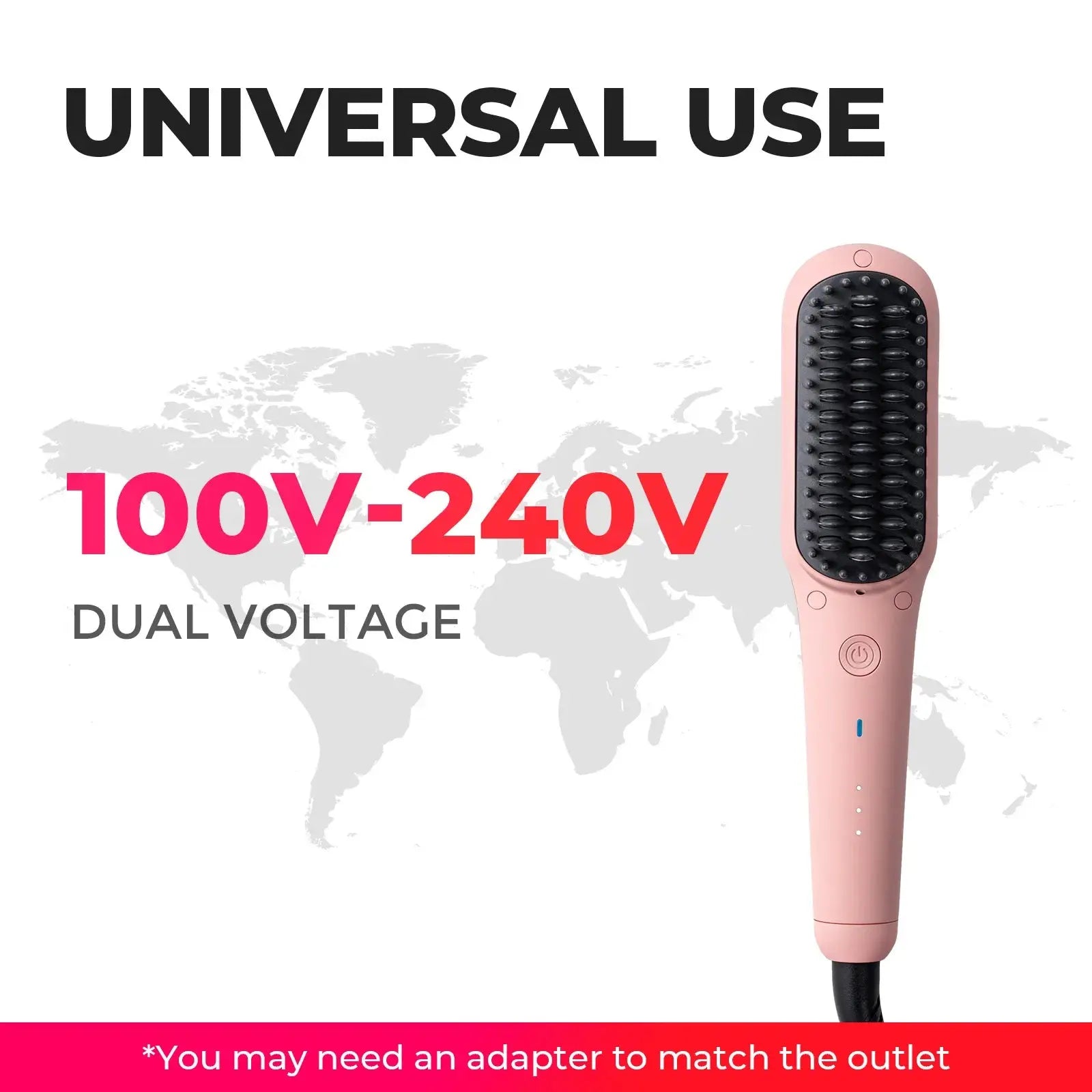 TYMO iONIC Mini Pink Hair Straightener - Compact & Travel-Friendly Flat Iron for Smooth, Shiny Hair - Perfect for Home, Salon & On-the-Go Styling
