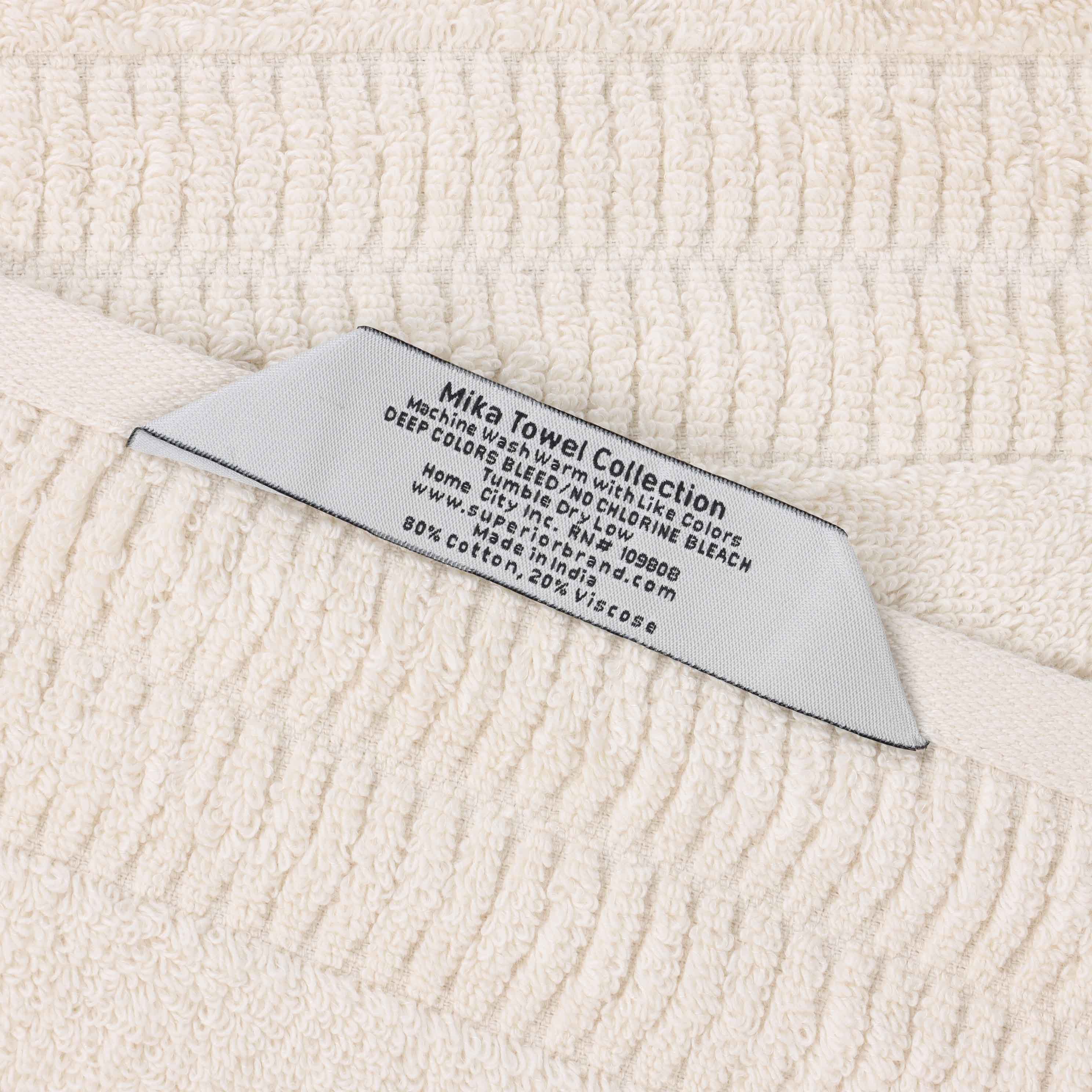 Premium Mika Smart Twist Cotton Bath Sheets - Ultra Soft & Absorbent, Set of 2 (Grey) - Luxury Spa & Bathroom Essentials for Hotels & Home Use