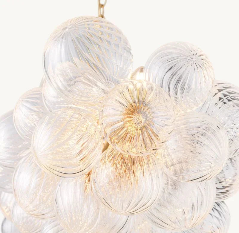 Tammy Linear Glass Ball Chandelier - 63