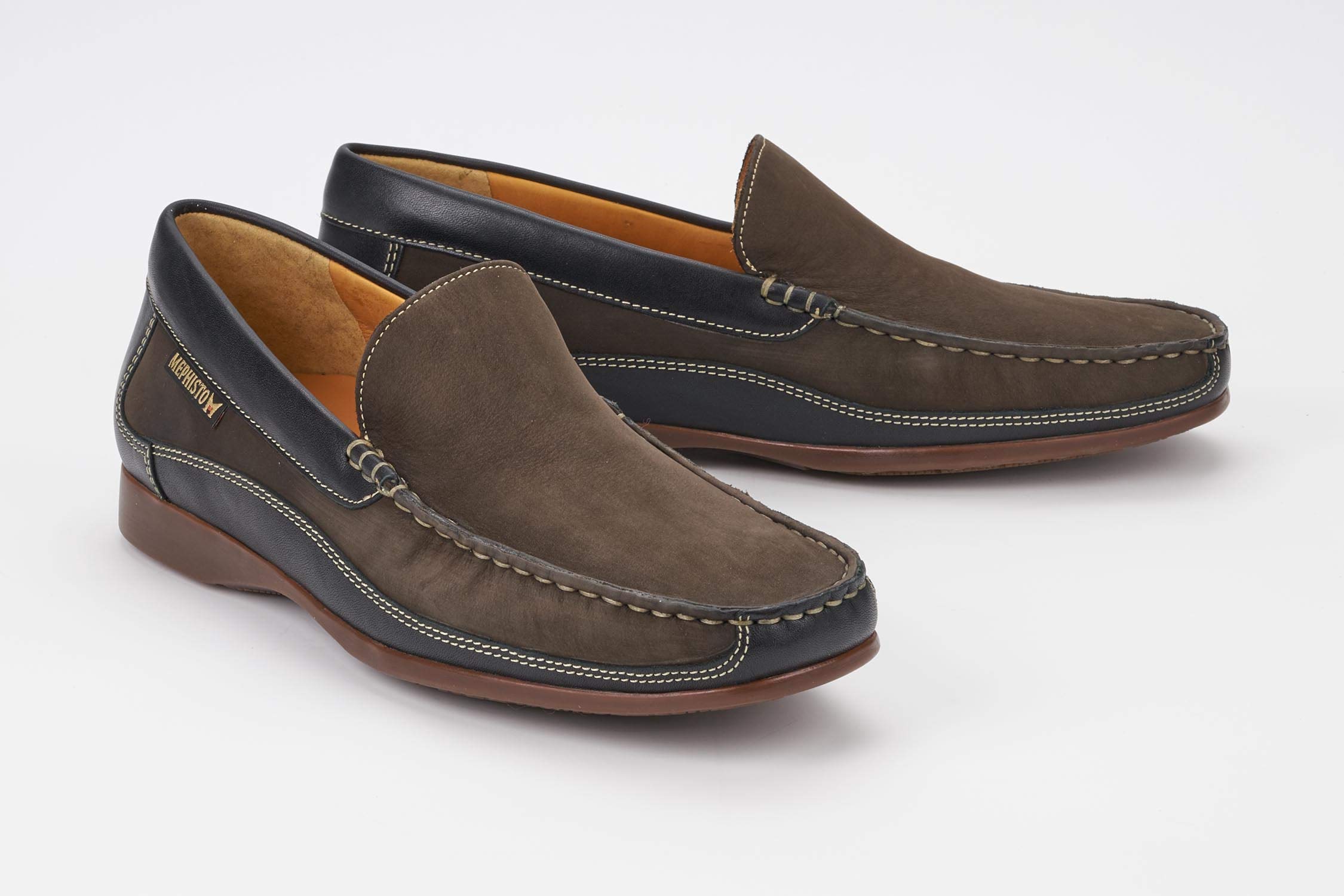 Mephisto Men's Baduard Slip-On Loafers - Comfortable Casual Shoes for Walking, Travel & Office Wear