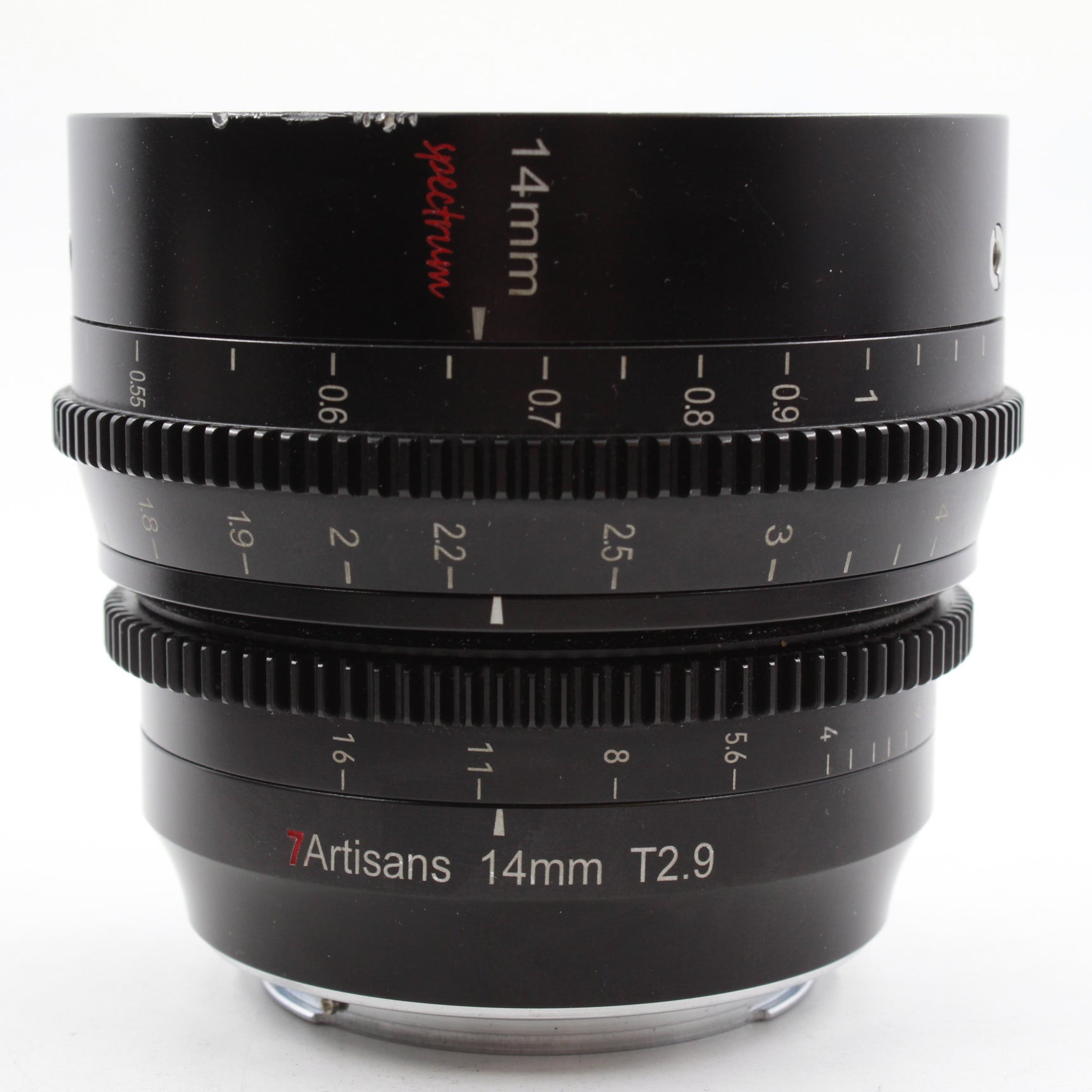 Used 7Artisans 14mm T2.9 Spectrum Cine Lens for Canon RF Mount - Boxed | Perfect for Filmmaking, Vlogging & Low-Light Photography