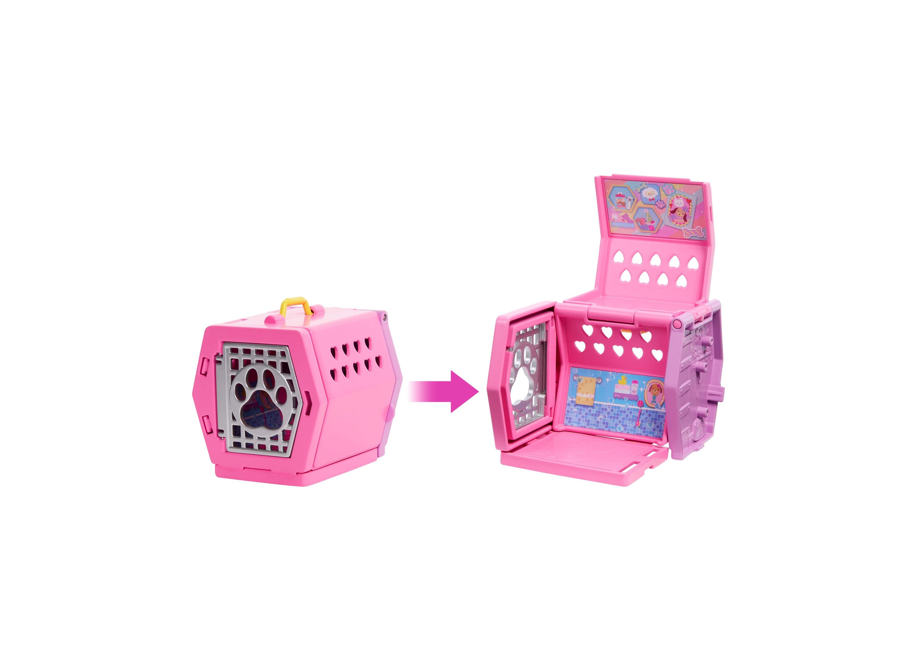 Barbie Chelsea Puppy Playset with Transformative Carrier & Doll - Interactive Pet Toy for Kids, Perfect for Pretend Play & Gift Giving