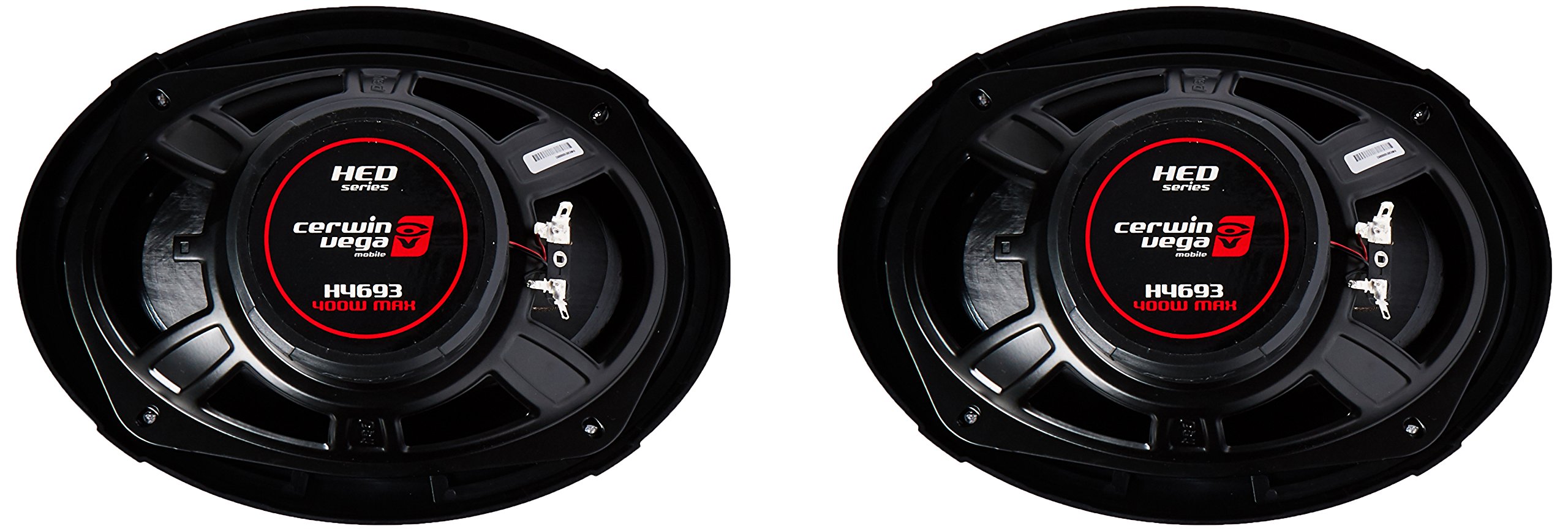 Cerwin-Vega H4693 Hed 3-Way Coaxial Car Speakers 6