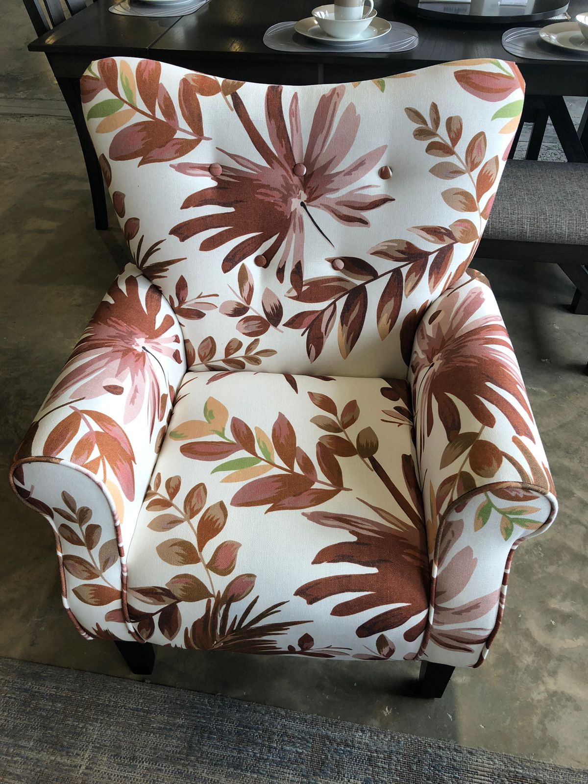 Floral Pedicure Chairs for Spa & Salon - Comfortable Massage Footrest with Adjustable Height - Perfect for Nail Salons, Beauty Spas & Home Use