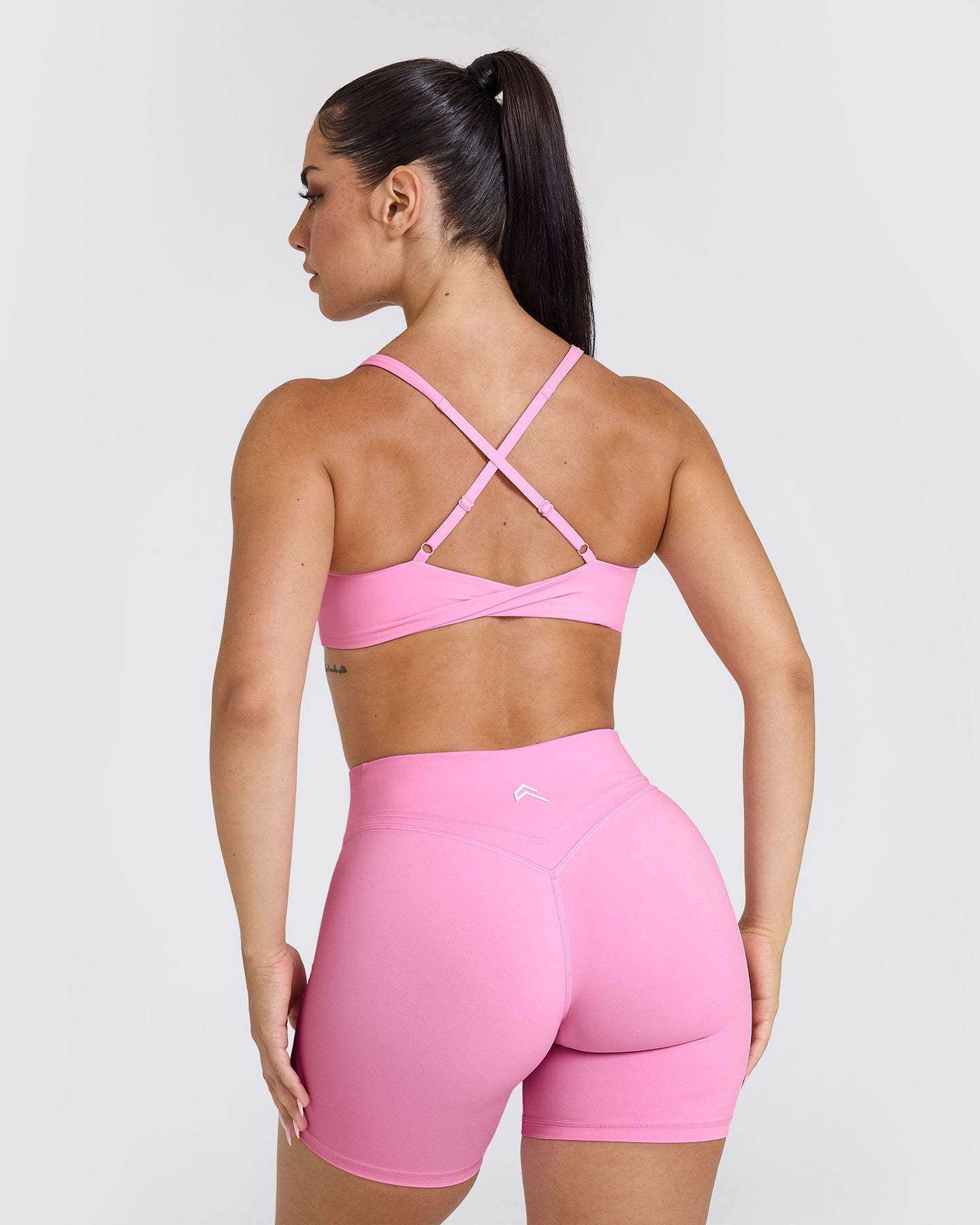 Unified Micro Bralette - Seamless Wireless Comfort Bra in Power Pink | Yoga, Workout & Everyday Wear