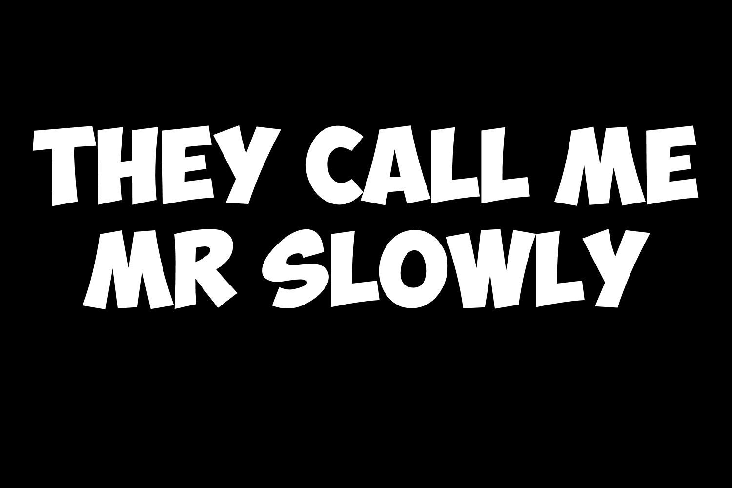 **Mr Slowly James May The Grand Tour Top Gear Vinyl Decal Sticker - 8
