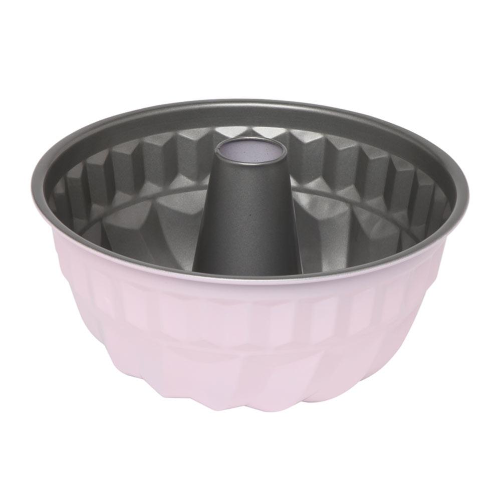 Non-Stick 21cm Two-Tone Bundt Cake Pan - Perfect for Baking Moist Cakes, Bread & Desserts - Ideal for Home Bakers & Holiday Treats