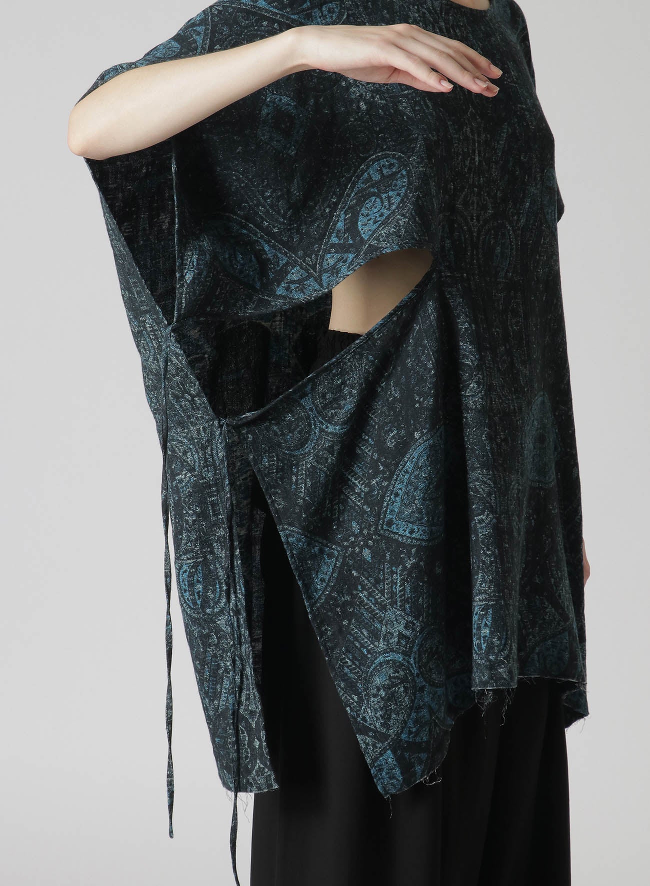 Stylish Cotton Gauze Blouse with Indian Jacquard Print - Perfect for Boho Chic, Casual Outfits & Summer Fashion