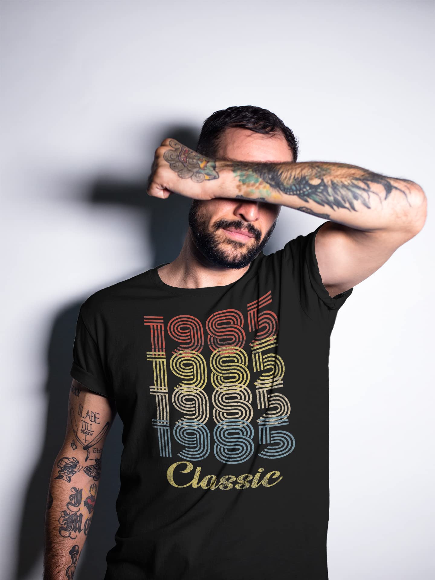 Vintage 1985 Retro 40th Birthday T-Shirt for Men - Classic 40 Year Old Gift Idea - Perfect for 1985 Birth Year Celebrations & Milestone Parties