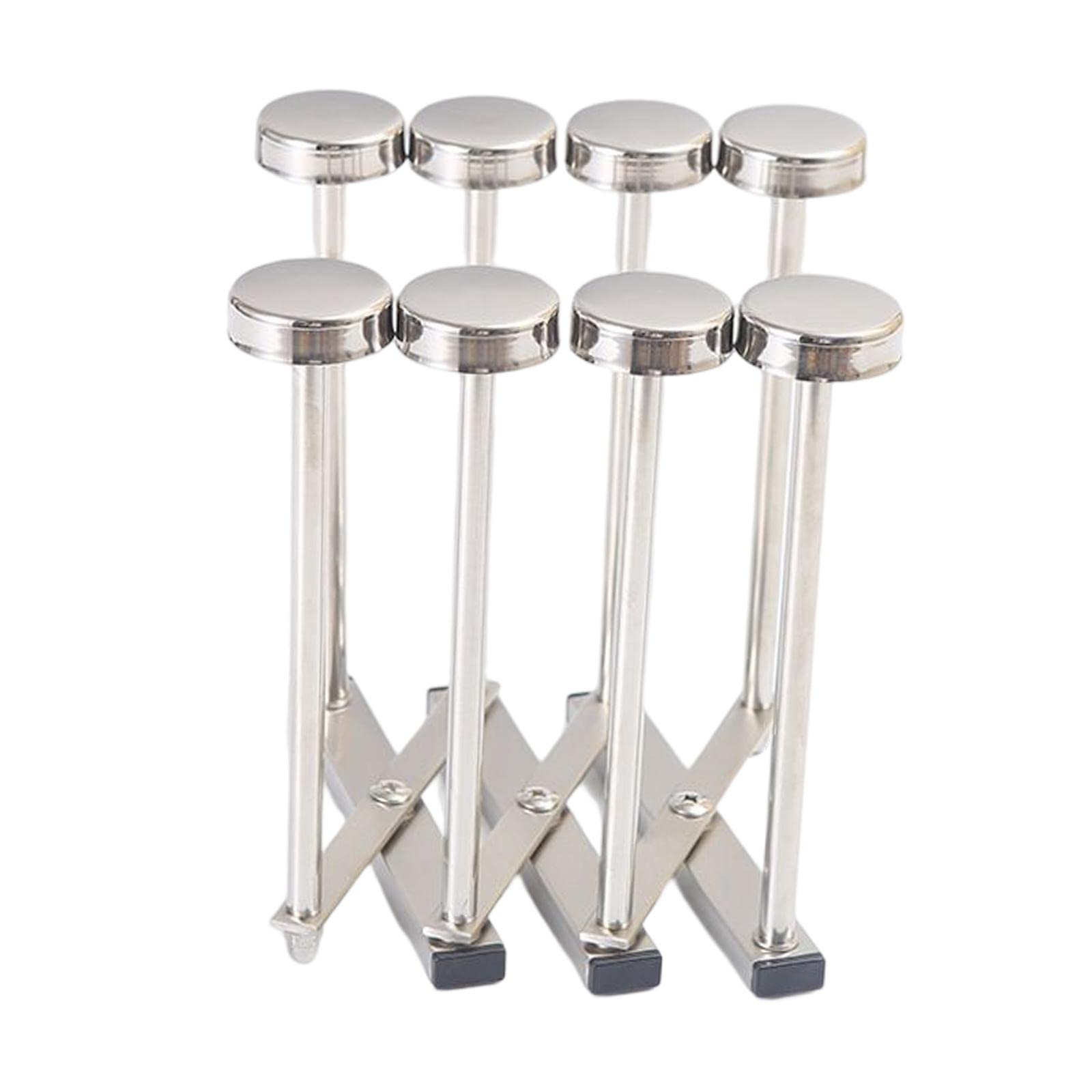 LOOM TREE® 8-Cup Drying Rack Stand for Coffee Cups, Kitchen & Restaurant Tabletop Organizer | Space-Saving Coffee Cup Holder for Kitchen, Dining & Bar Storage | Perfect for Home, Cafe, and Office Use