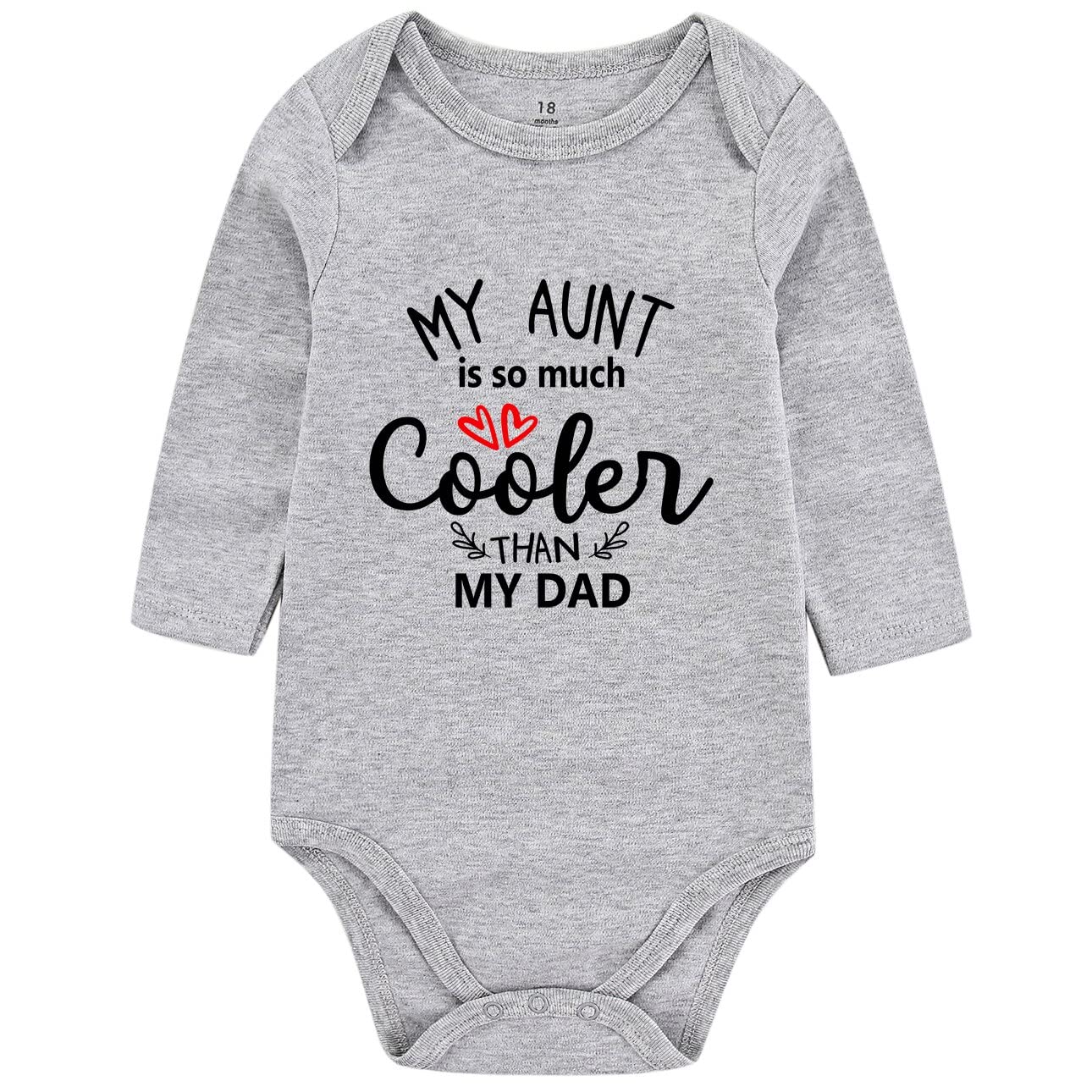 Funny Unisex Baby Bodysuits - Like Dad Outfits for Newborns | Playtime & Family Photos