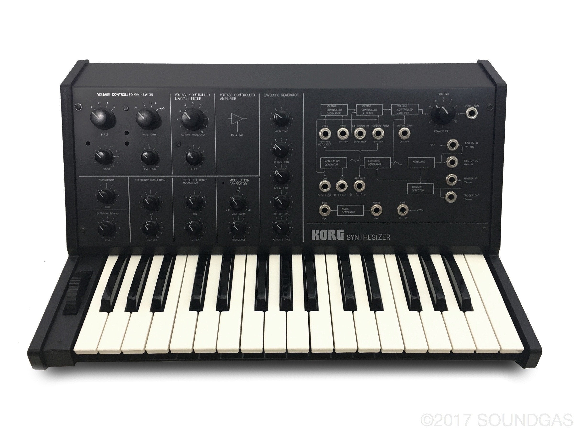 Korg MS-10 Analog Synthesizer - Vintage Monophonic Synth for Music Production & Live Performance | Perfect for Studio Recording, Electronic Music & Sound Design