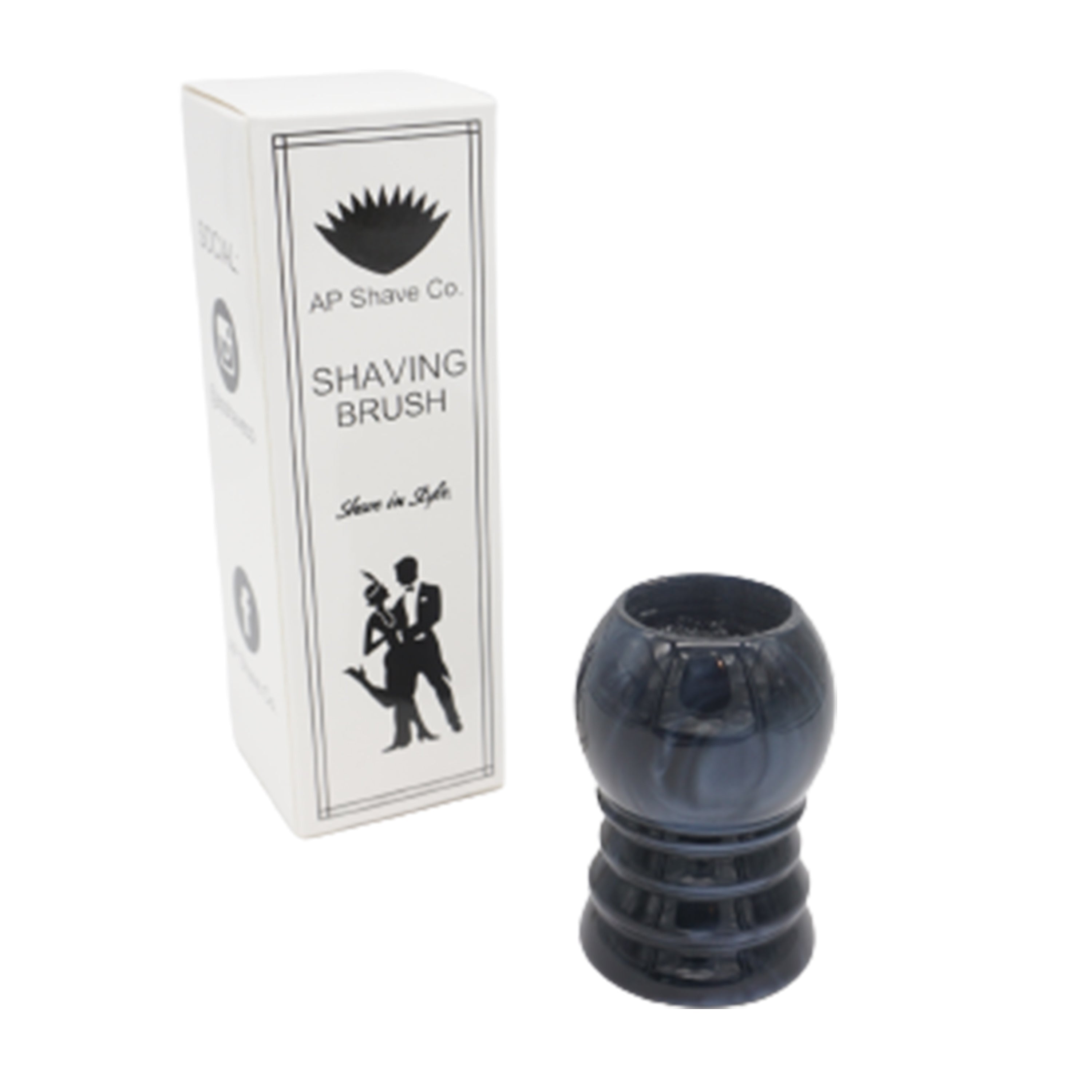 Premium Handcrafted Night Sky Shaving Brush Handle - Fits 24mm & 26mm Knots - Perfect for Wet Shaving, Grooming Gifts & Luxury Bathroom Decor
