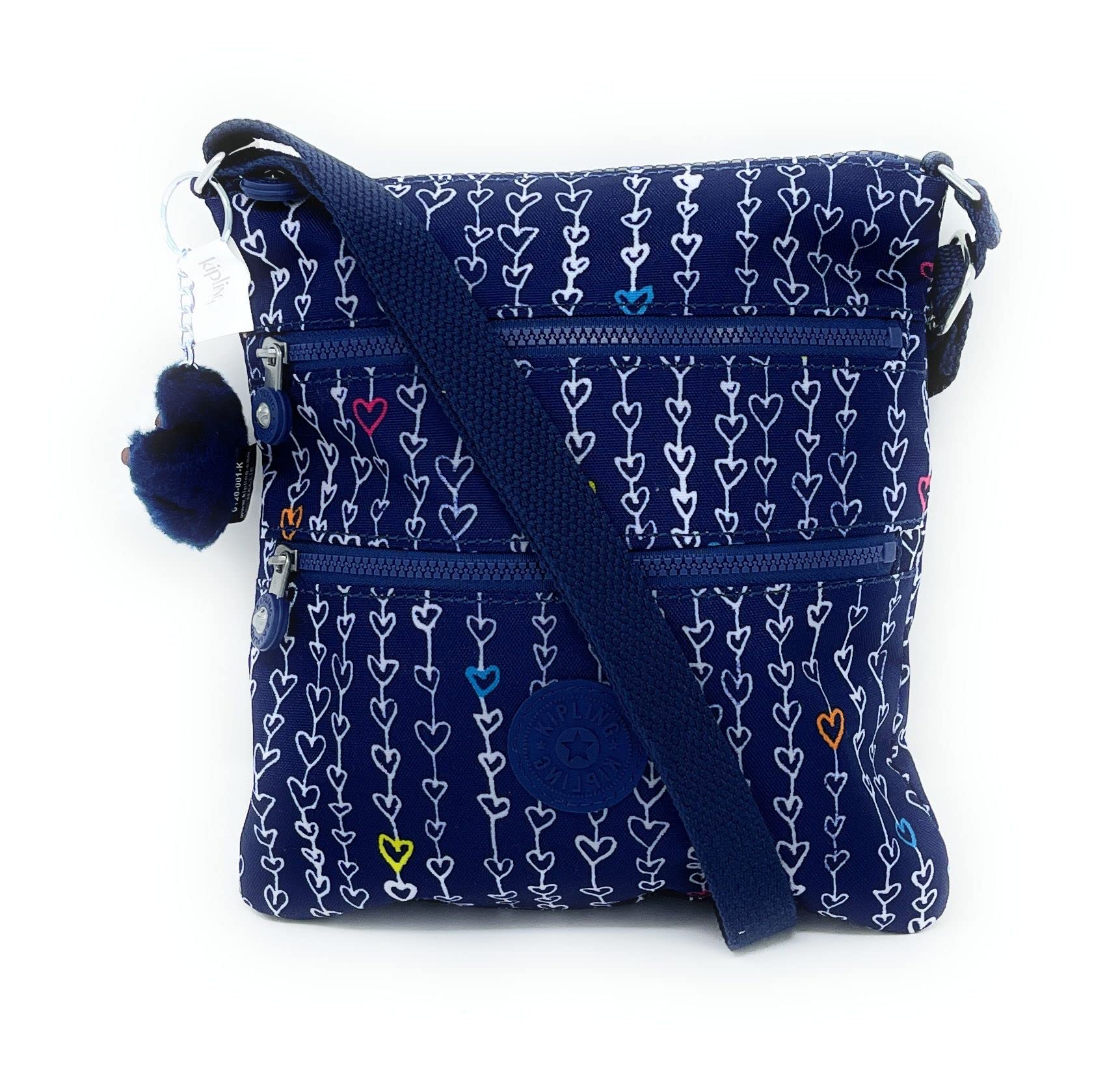 Kipling Keiko Mini Crossbody Bag for Women - Lightweight Multicolor Shoulder Purse for Travel, Work & Everyday Use