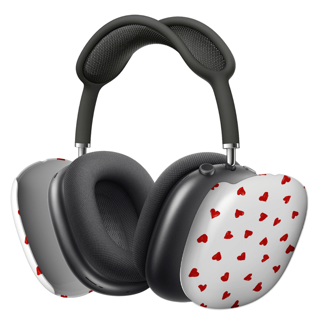 Stylish Love Hearts AirPods Max Protective Case - Trendy Soft Cover for Apple AirPods Max Headphones | Perfect for Travel, Gym & Daily Use