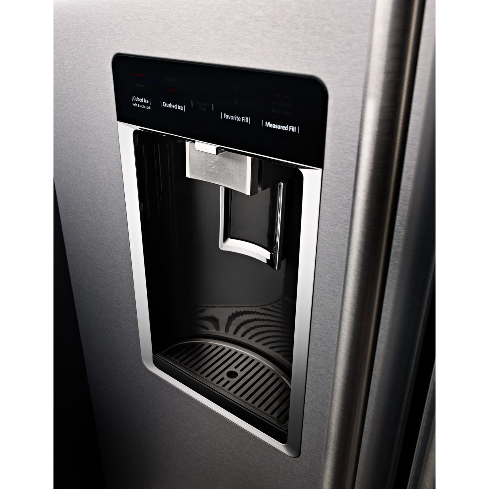 KitchenAid KRFC704FPS 36-Inch French Door Refrigerator with Stainless Steel Finish - Energy Efficient, Spacious 25 cu. ft. Capacity for Large Families & Entertaining