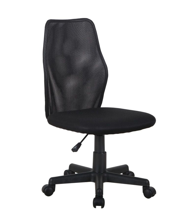 Ambrose Ergonomic Mesh Office Chair - Black, Adjustable Height & Lumbar Support for Home & Office Workspace Comfort