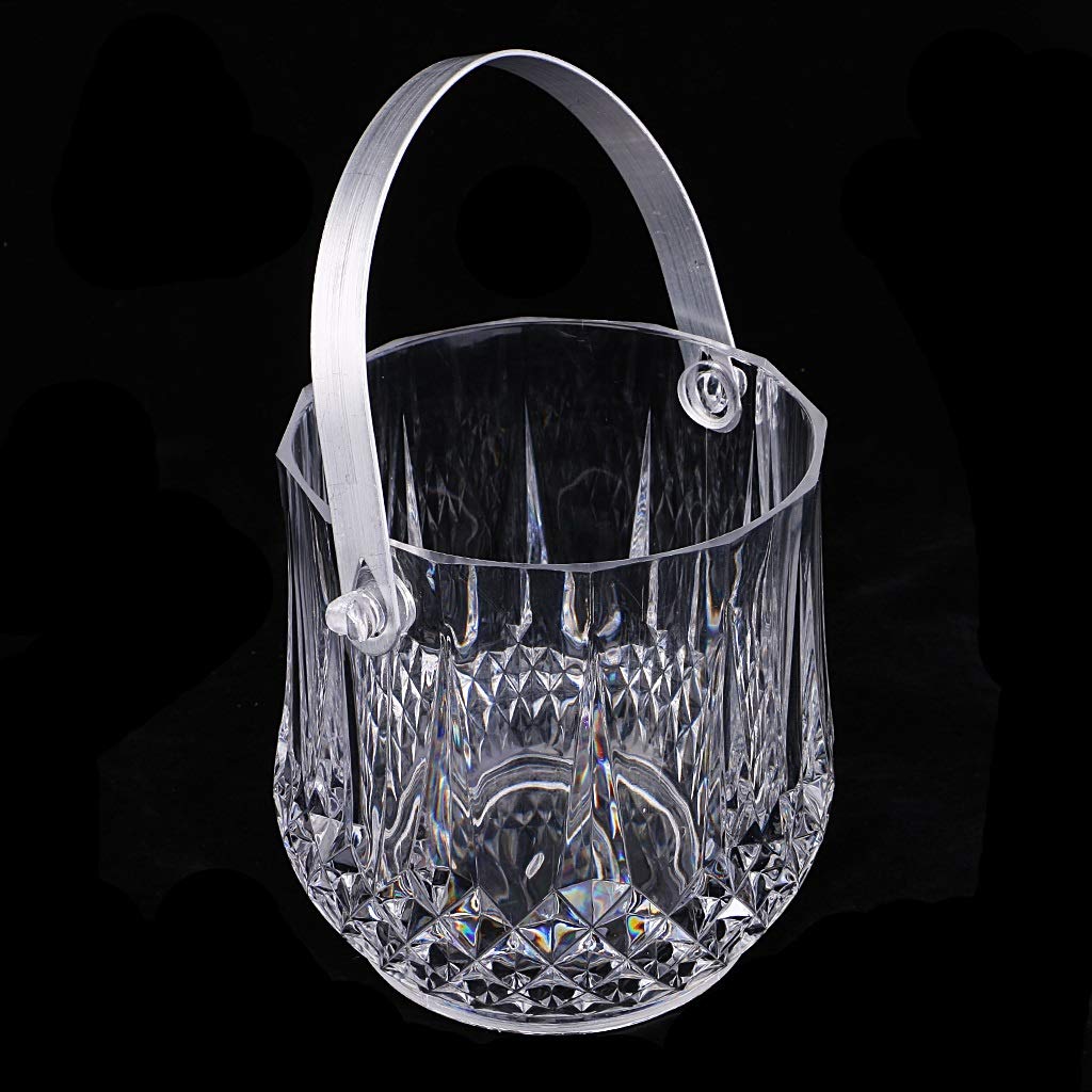 KLHHG Stainless Steel Champagne Ice Bucket - Wine & Beer Bottle Cooler for Parties, Weddings & Home Bars - Perfect for Chilling Drinks at Outdoor Gatherings & Celebrations