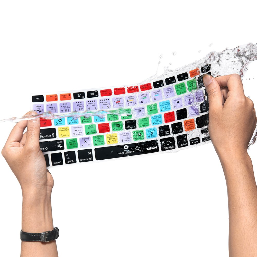 Adobe Lightroom Keyboard Silicone Skin Cover for MacBook Air 13