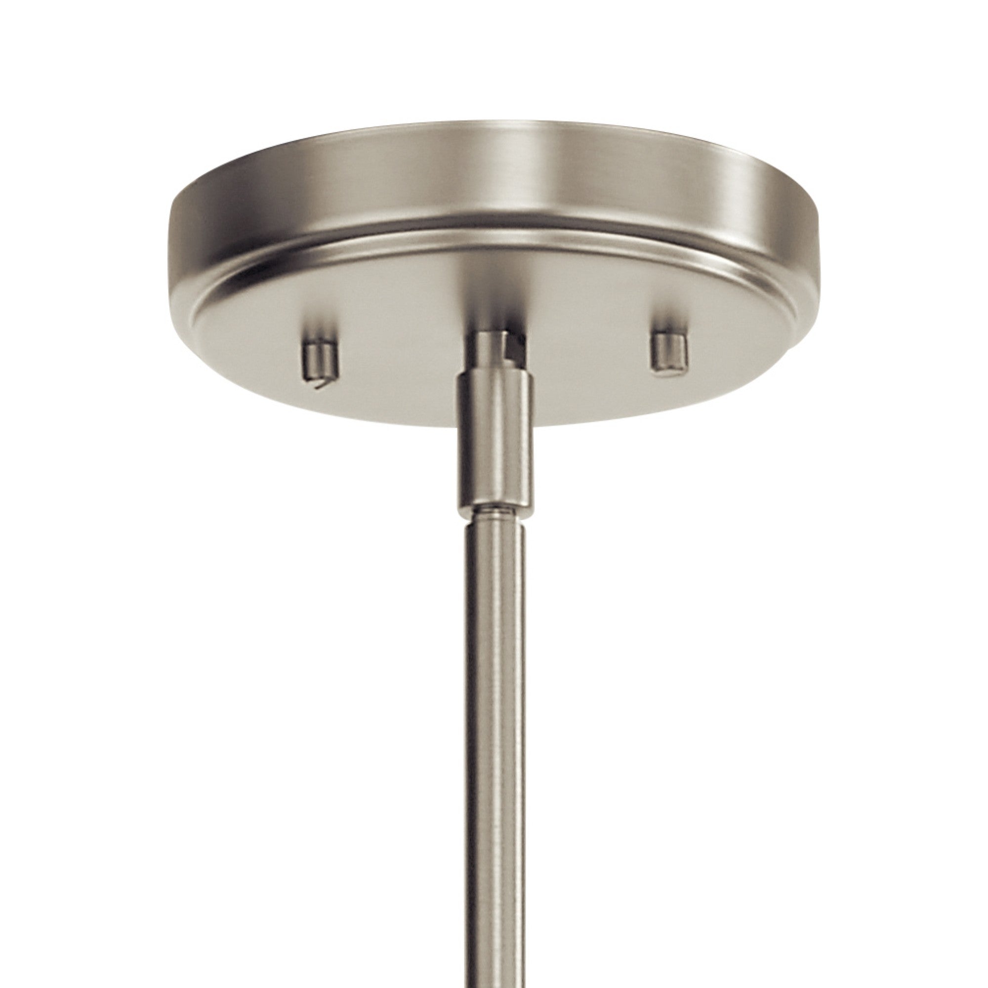 Aivian 23-Inch 3-Light Modern Chandelier in Brushed Nickel Finish - Perfect for Dining Room, Bedroom, or Entryway Lighting