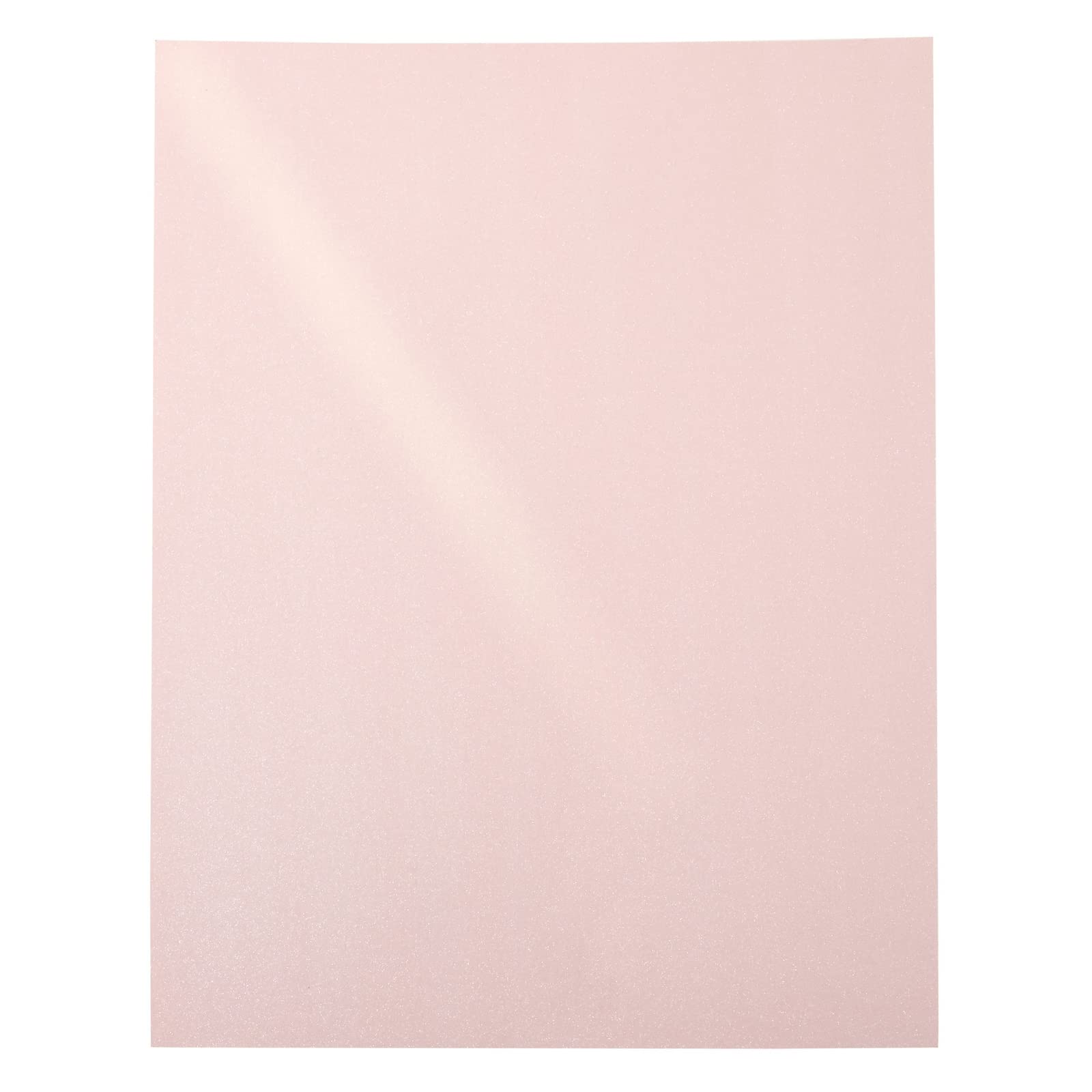 Premium 48 Sheets Pink Metallic Shimmer Cardstock Paper for DIY Crafts - Double-Sided 250gsm Heavyweight Paper for Greeting Cards, Wedding Invitations, Scrapbooking (8.5 x 11 Inches) - Perfect for Party Decorations, Gift Wrapping & Handmade Projects