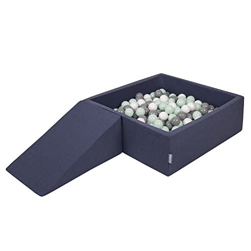 Bleu Foncé:blanc/Gris/Menthe