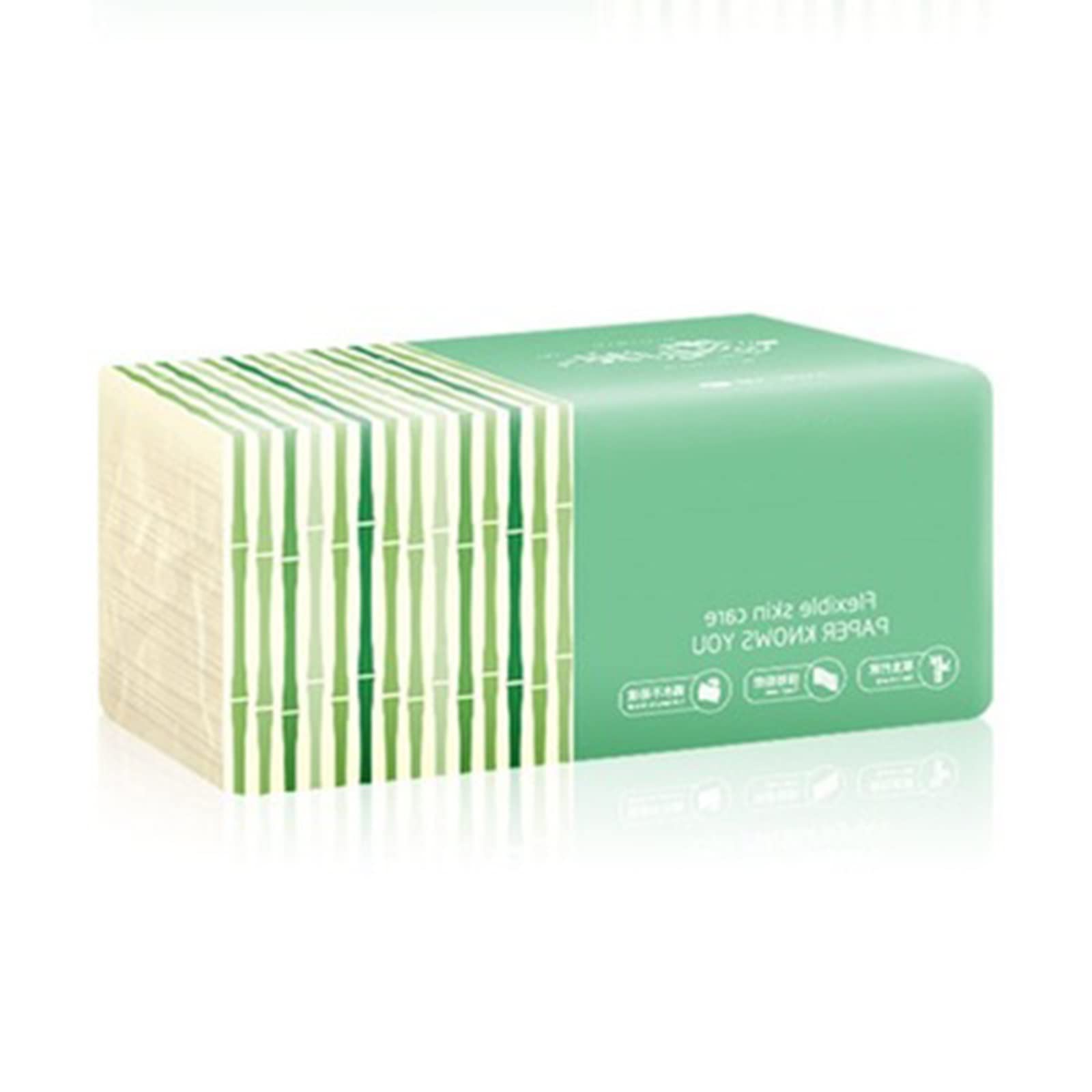 36 Pack Natural Bamboo Pulp Toilet Paper - Eco-Friendly Household & Travel Toilet Tissue, Soft & Strong Bath Tissue for Home, Office, Camping & Emergency Kits