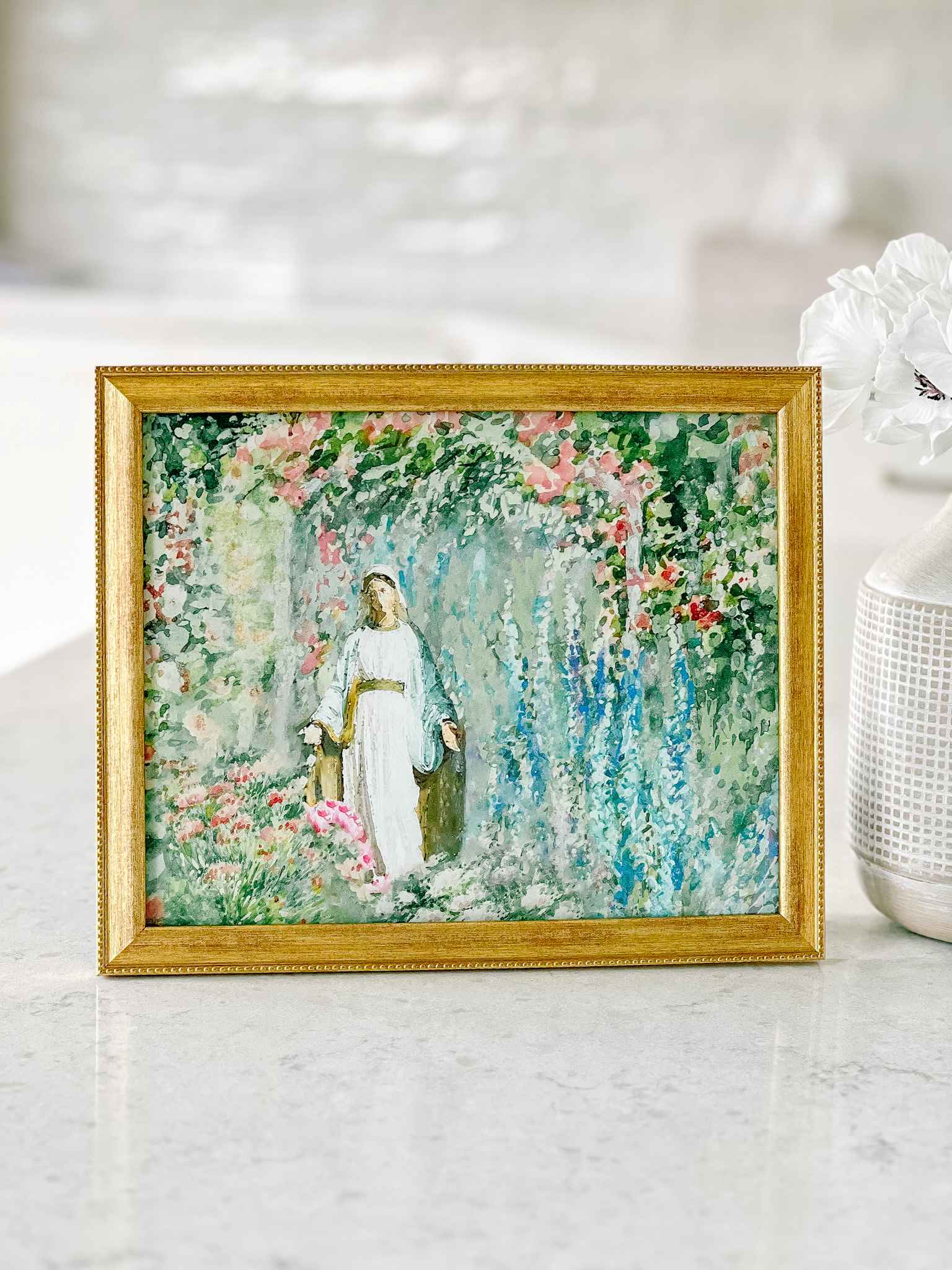 Our Lady of Grace Print - Beautiful Religious Wall Art for Home & Church Decor - Perfect for Prayer Rooms, Gifts & Spiritual Spaces