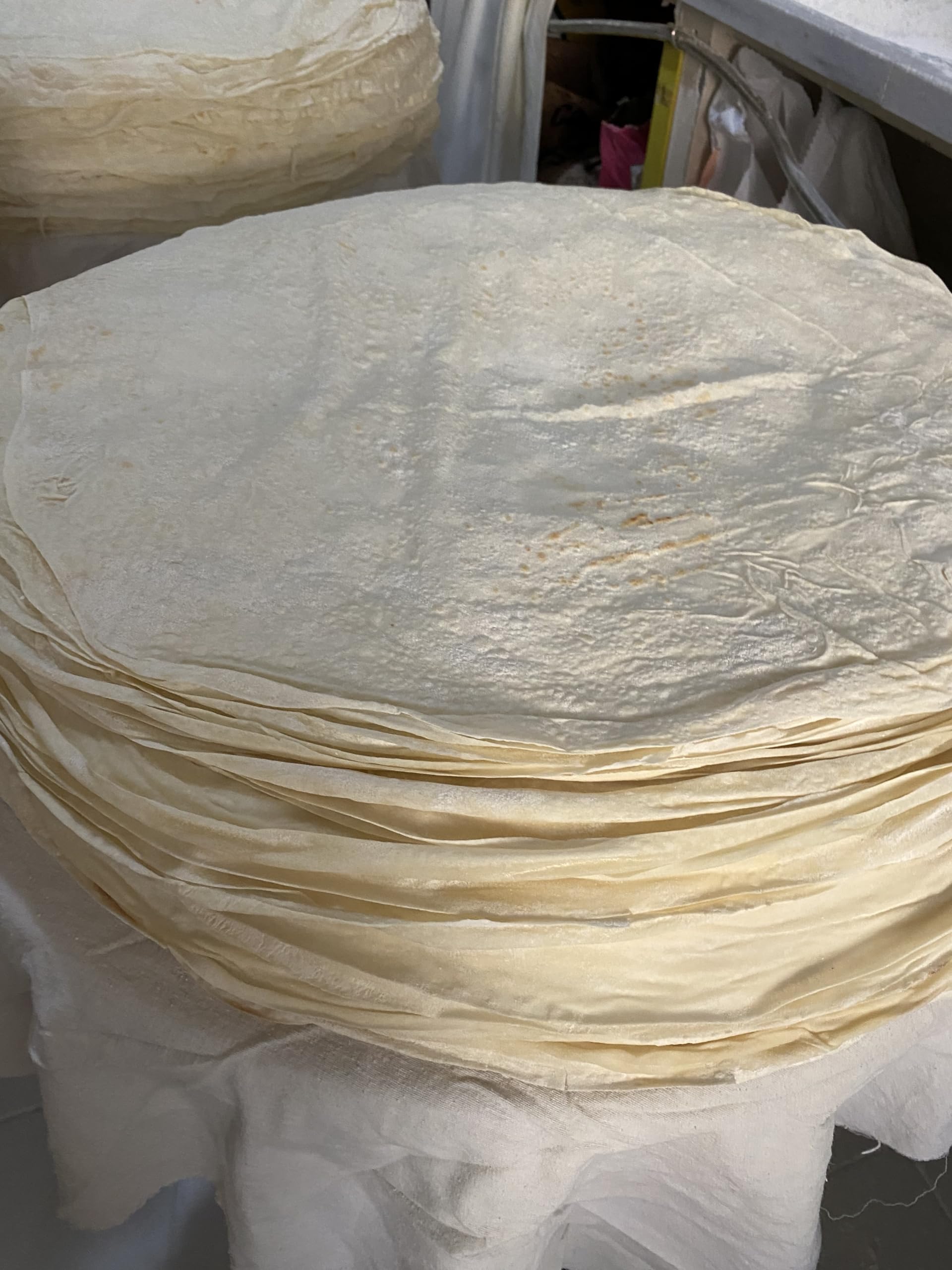 Edenica Handmade Phyllo Dough for Borek, Turkish Yufka & Pastries - Pre-Baked Ultra Thin Filo Pastry Sheets (5-Pack) - Perfect for Baklava, Burek & Mediterranean Recipes
