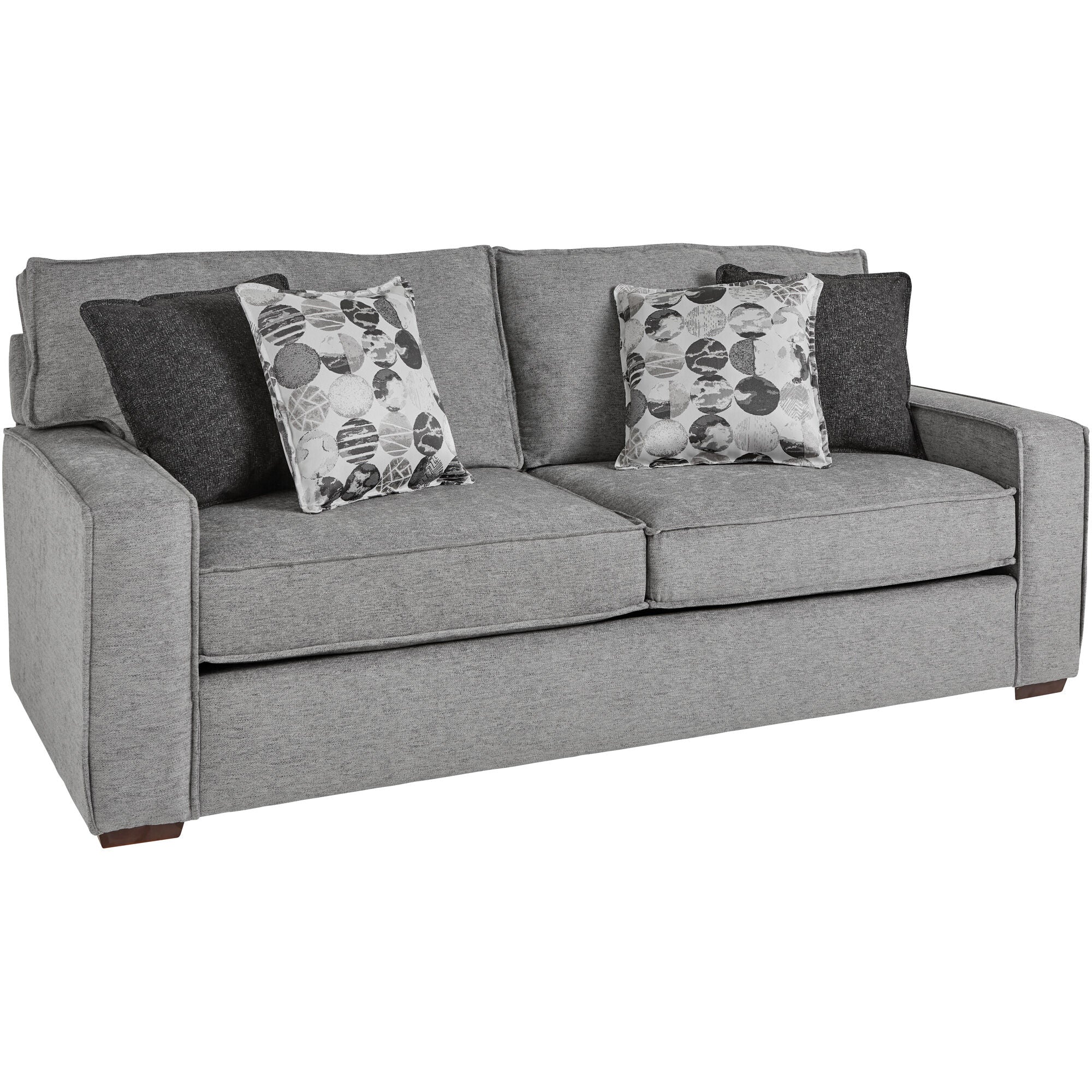 Modern Cashmere Sofa - Luxurious Soft Fabric Couch for Living Room, Lounge & Home Decor | Cozy Comfort for Relaxing, Entertaining & Stylish Interior Design