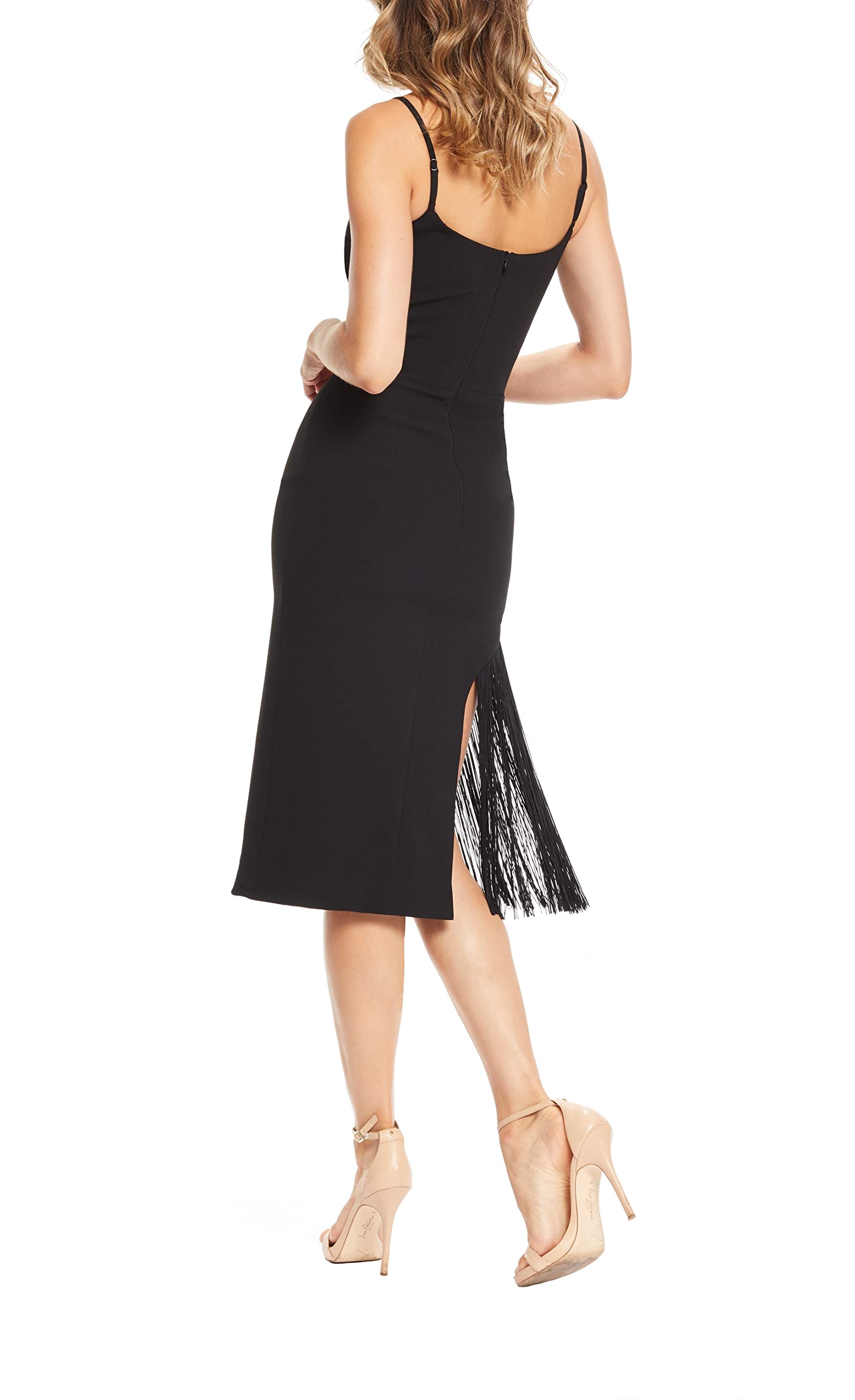 Dress the Population Women's Bodycon Dress - Slim Fit Stretchy Midi Dress for Night Out, Party & Date Night | Fashionable & Sexy Clubwear for Women