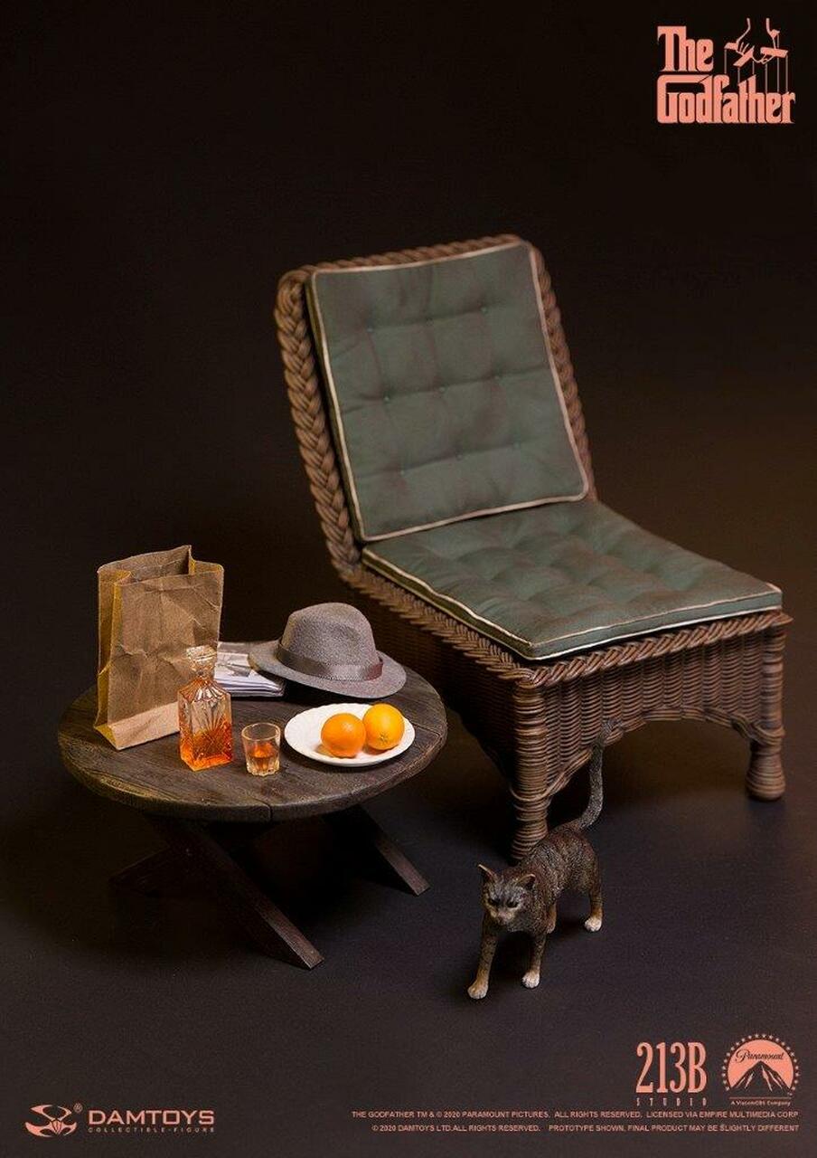 Damtoys 1/6 Scale The Godfather Vito Corleone Golden Years Version DMS033 Collectible Action Figure - Perfect for Movie Fans, Collectors & Display