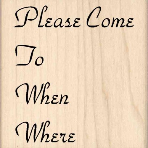 Custom Invitation Rubber Stamp - Personalized Wedding & Event Stamps by Impression Please - Perfect for DIY Cards, Envelopes, and Party Decorations