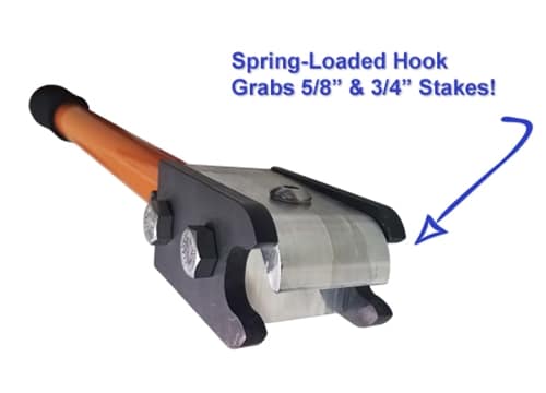 BNFTSH Concrete Form Stake Holder - Heavy Duty Steel Stakes for Concrete Forms, Construction, and DIY Projects - Perfect for Driveways, Sidewalks, and Foundation Work