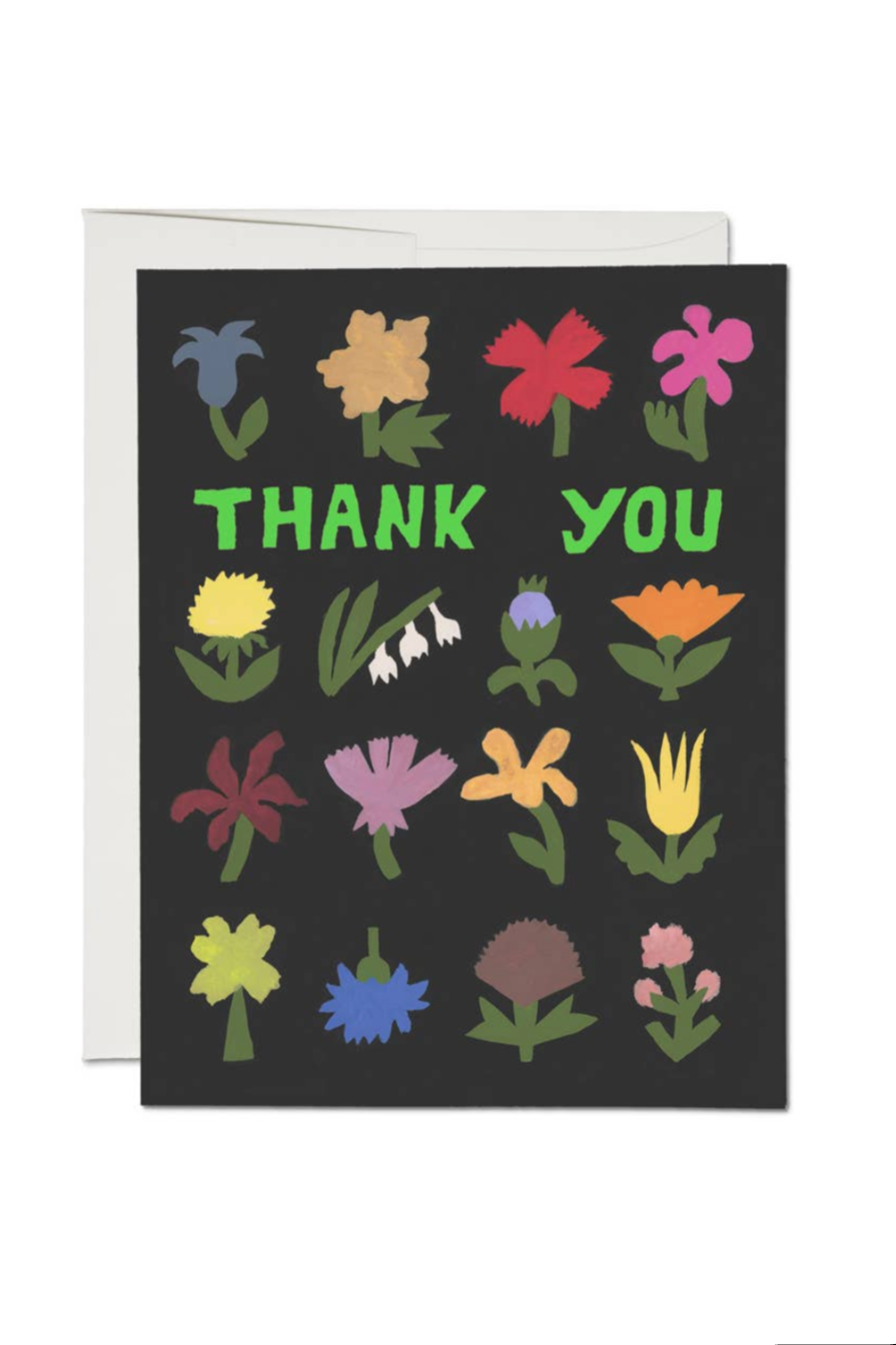 Little Flowers Thank You Card - Elegant Floral Greeting Card for Appreciation, Gratitude & Special Occasions - Perfect for Birthdays, Anniversaries & Thank You Notes