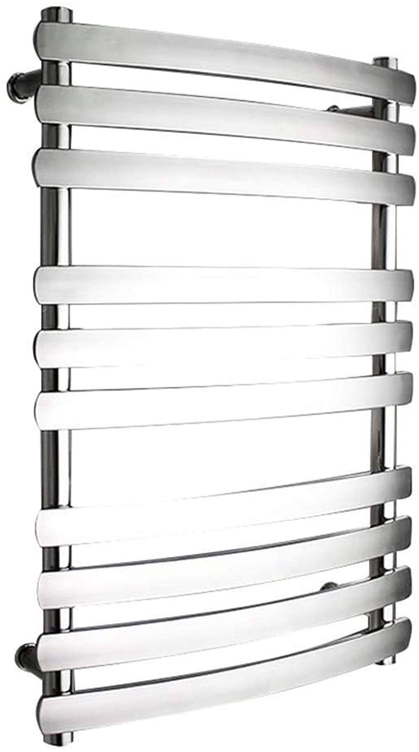 DIEFMJ Electric Heated Towel Warmer - Wall Mounted Stainless Steel Bathroom Heater with Hardwired & Plug-in Options | Perfect for Spa, Luxury Bathrooms & Cold Weather Comfort