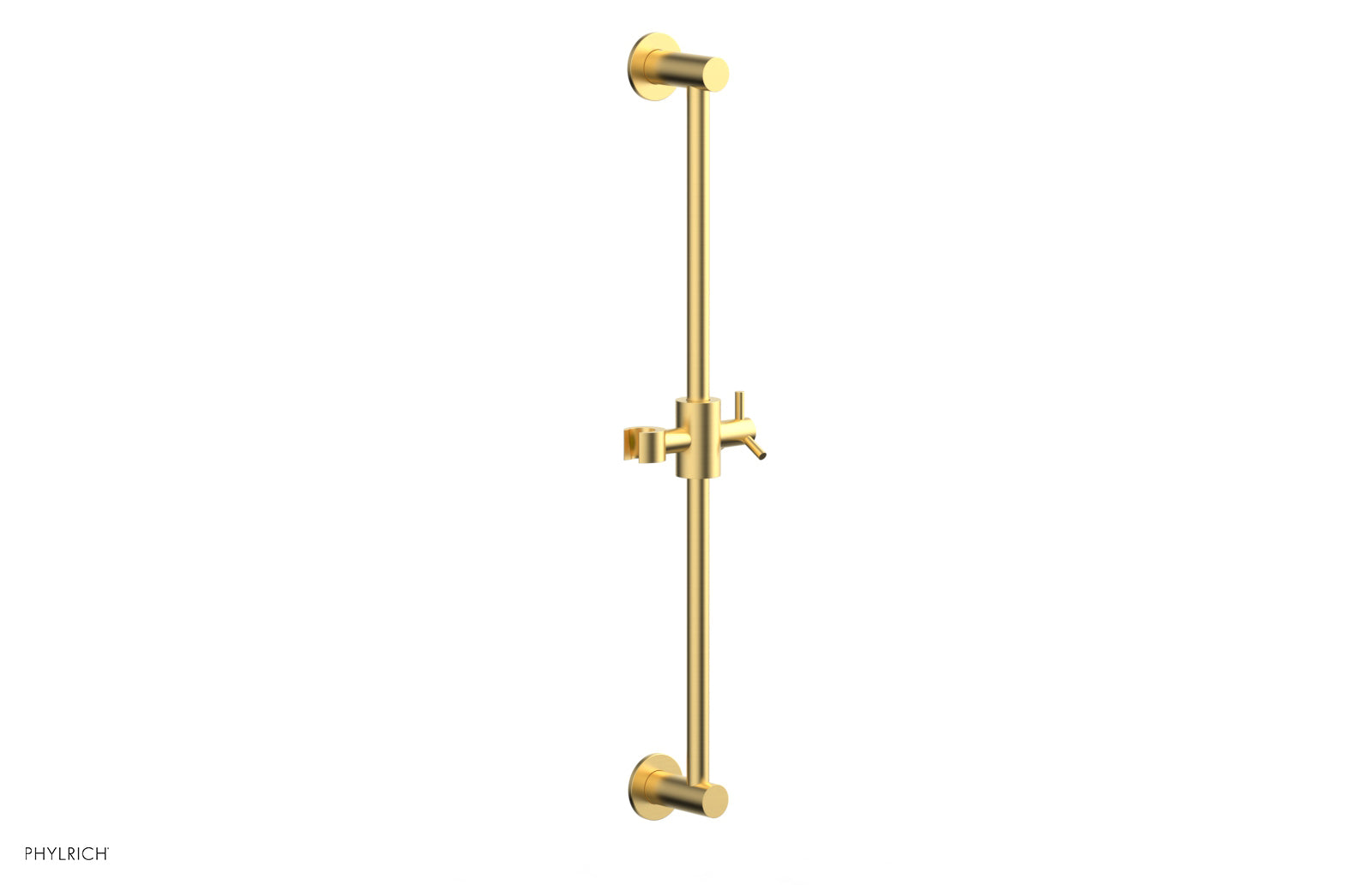 24-Inch Adjustable Slide Bar with Hand Shower Hook K6025 - Perfect for Bathroom Shower, Spa, and Salon Use