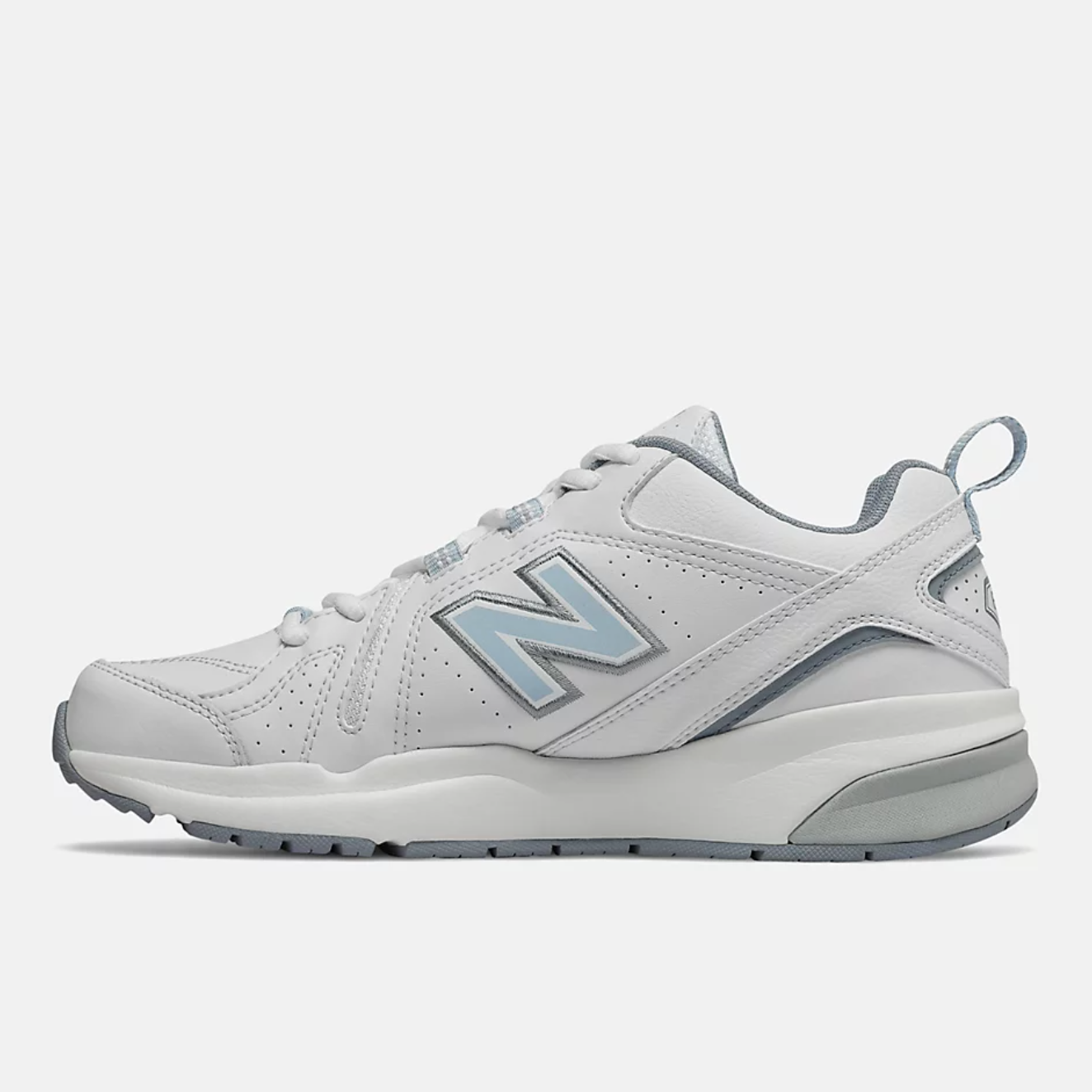 New Balance 608 V5 Women's White Athletic Shoes - Perfect for Running, Walking & Gym Workouts
