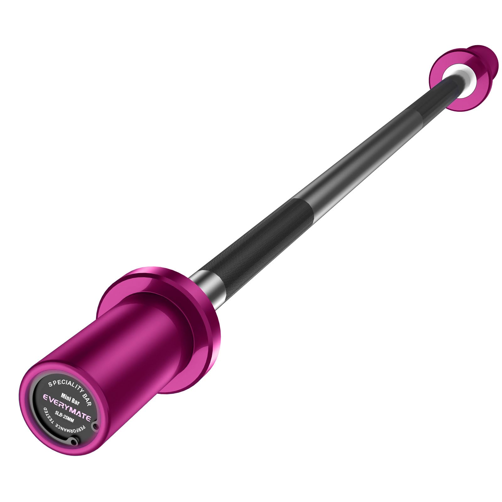 5LB Mini Barbell Bar for Women & Kids - Lightweight Strength Training Bar with Resistance Bands for Home Gym, Full Body Workout | Perfect for Beginners, Yoga, Pilates & Fitness Exercises
