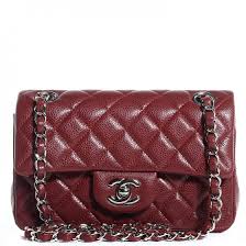 Chanel Mini Flap Bag in Maroon - Luxury Crossbody Purse for Women | Perfect for Evening Parties, Date Nights & Special Occasions