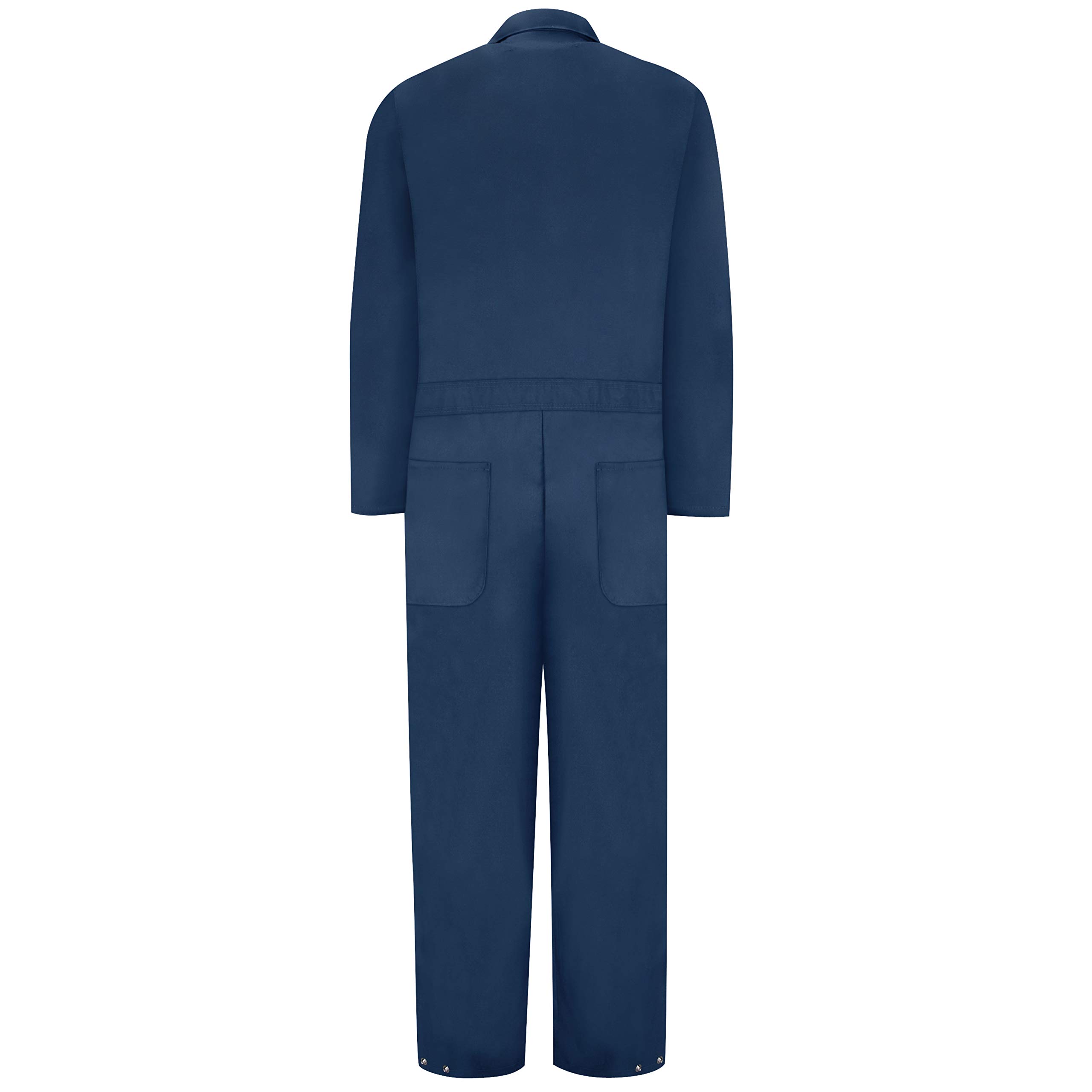 Red Kap Men's Insulated Twill Coverall - Heavy Duty Work Jumpsuit for Cold Weather - Perfect for Construction, Mechanics & Outdoor Winter Jobs