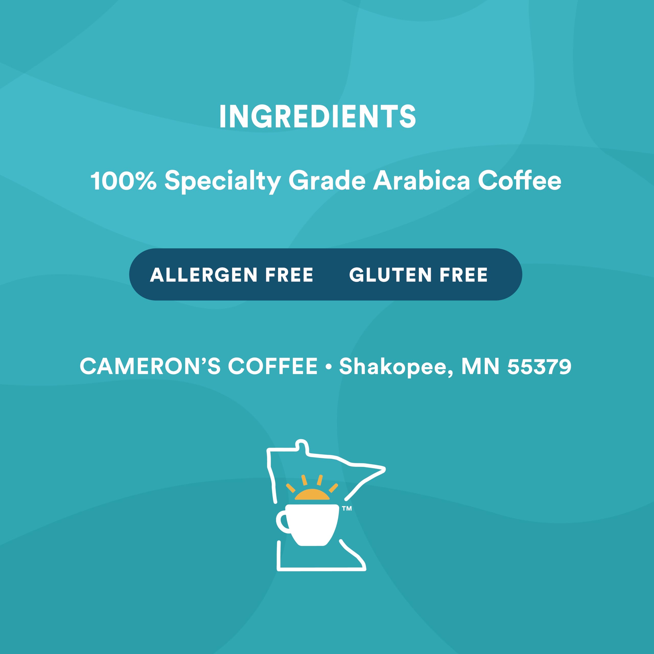 Premium Cameron's Breakfast Blend Roasted Ground Coffee - 32 Ounce Bag | Rich & Smooth Flavor for Morning Brews, Office Use & Home Coffee Stations