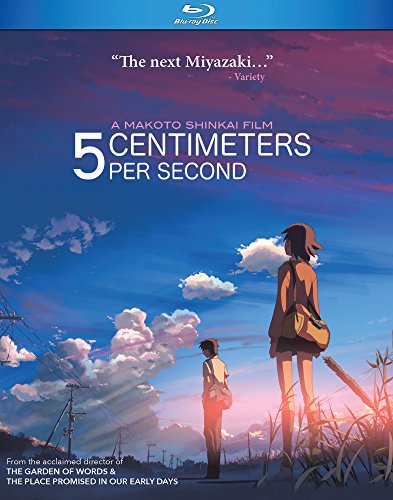 5 Centimeters Per Second Blu-ray Disc - Anime Movie [Blu-ray] [Import] - Perfect for Anime Fans & Collectors, Home Theater Entertainment