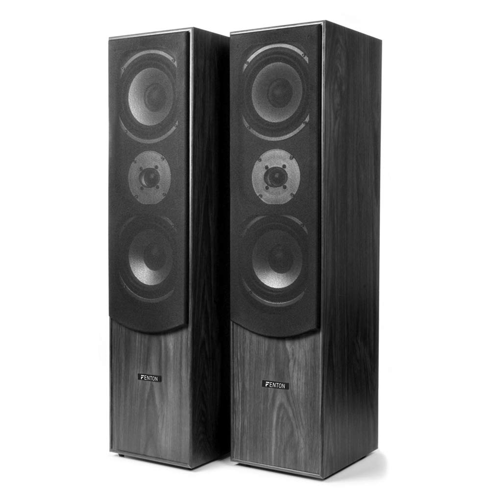 Fenton 5.0 Home Theater System - Black Surround Sound Speaker System with Powerful Audio for Movies & Music | Perfect for Living Room Entertainment & Home Cinema Experience