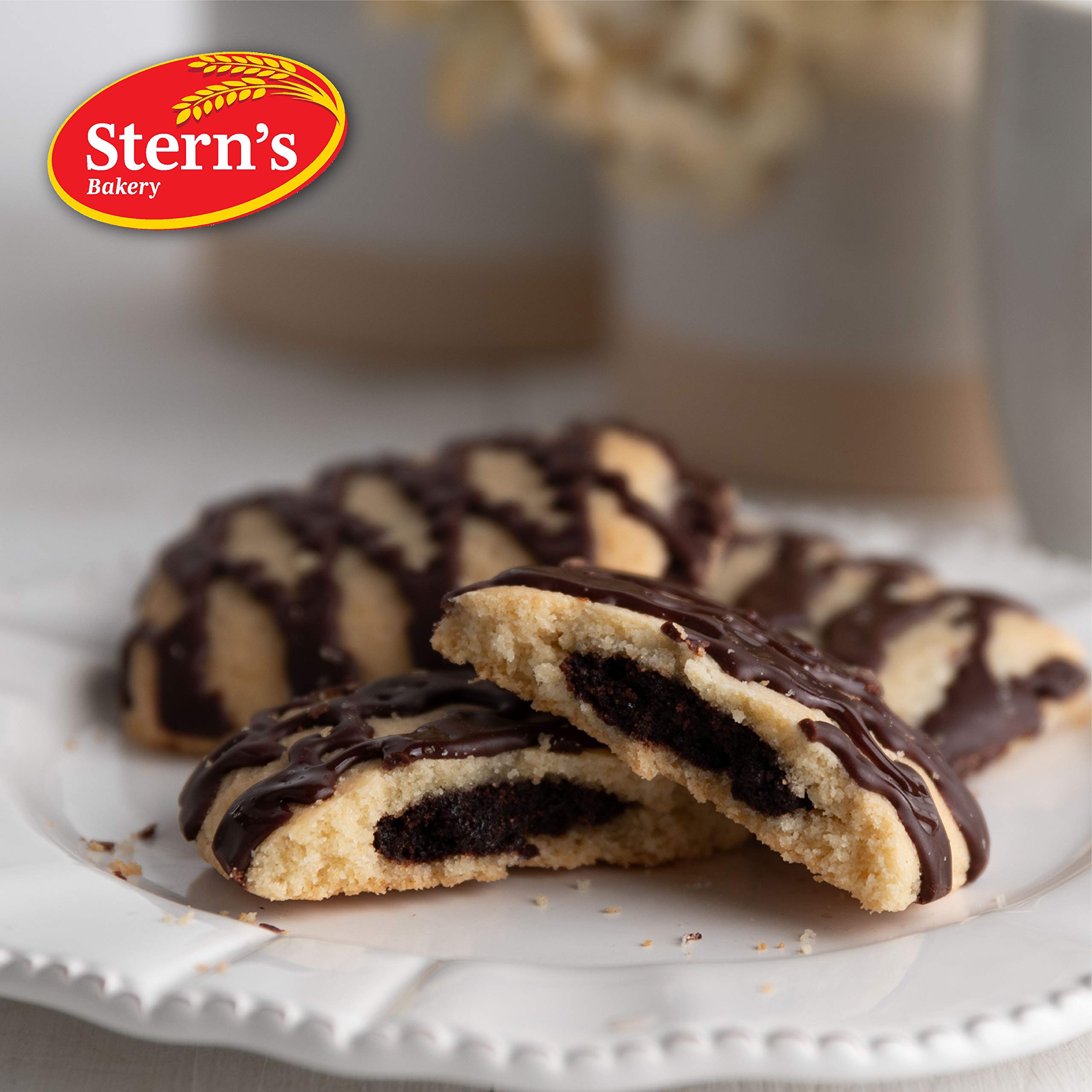 Stern's Bakery Brownie Blast - 1.5 Oz Dairy Free & Nut Free Snack Bars (80 Count) | Office Snacks, School Lunchbox Treats, Afternoon Pastries | Perfect for Work Breaks, Kids' Lunches & Coffee Time