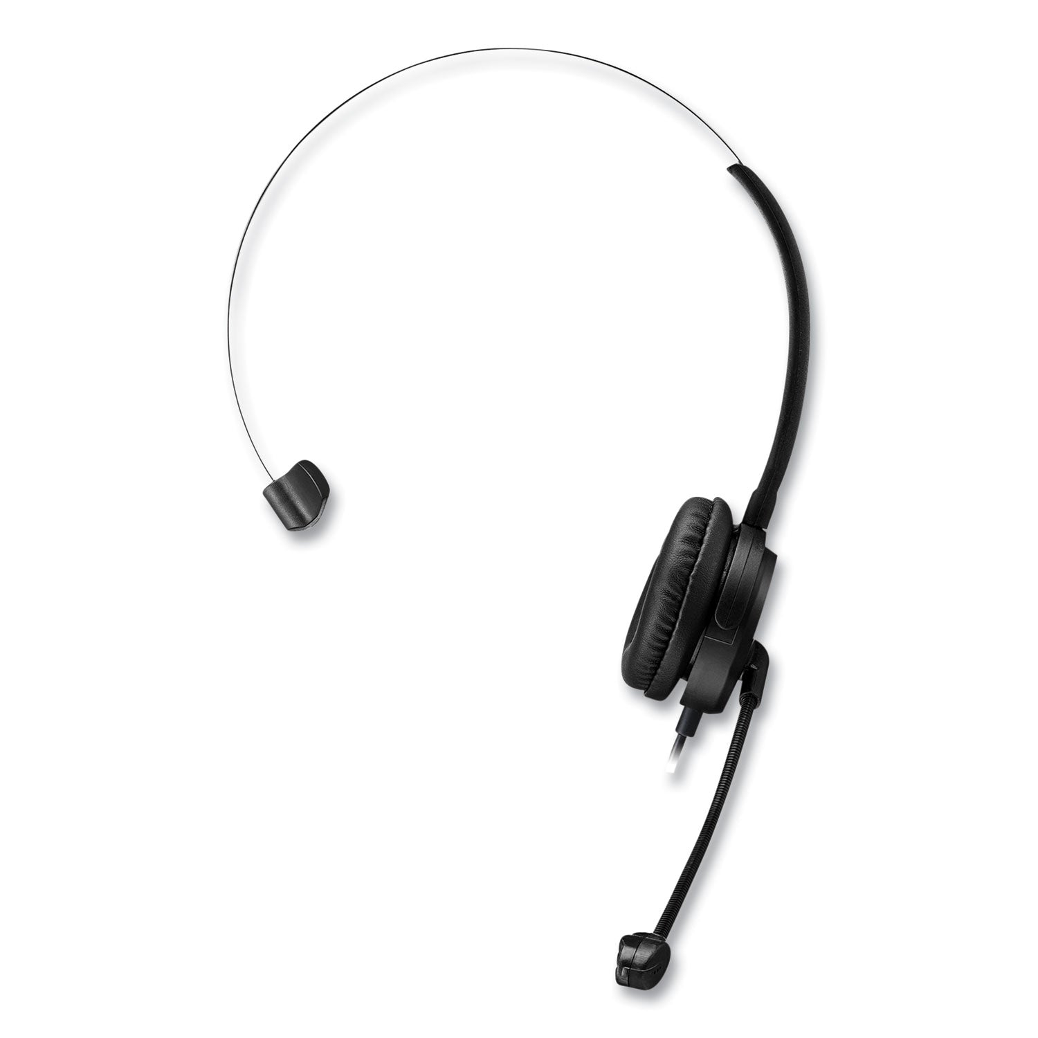 Adesso Xtream P1 Monaural Over-the-Head Headset with Noise-Canceling Mic - Black | Perfect for Call Centers, Online Gaming & Remote Work