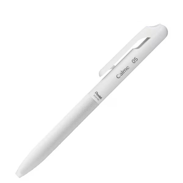 Premium Calme Ballpoint Pen - Smooth Writing, Comfort Grip - Ideal for Office, School & Note Taking - Pentel Brand