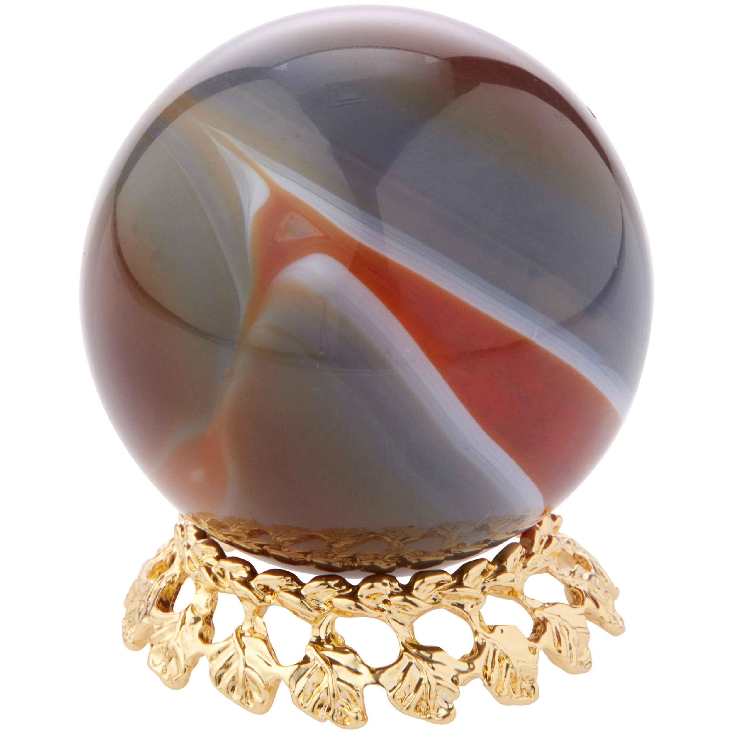 Bard's Gold-Toned Egg Stand Holder with Leaf Motif - 1.125 Inch Diameter, Pack of 12 - Perfect for Easter Decorations, Table Centerpieces, and Holiday Display